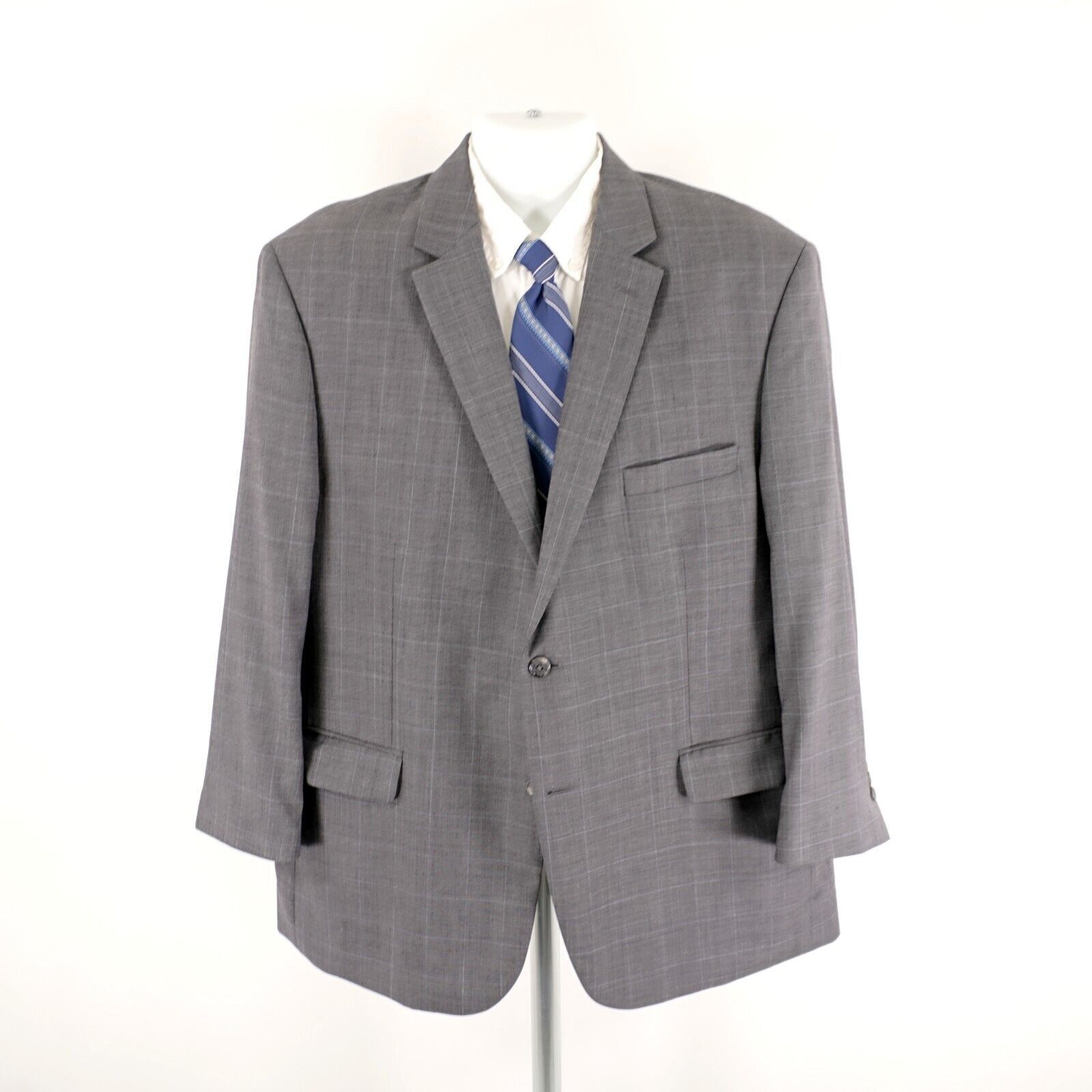 Jos. A. Bank Jos A Bank Signature Tailored Fit Wool 2 Button 2 Piece Suit Size 44R - 7 Thumbnail