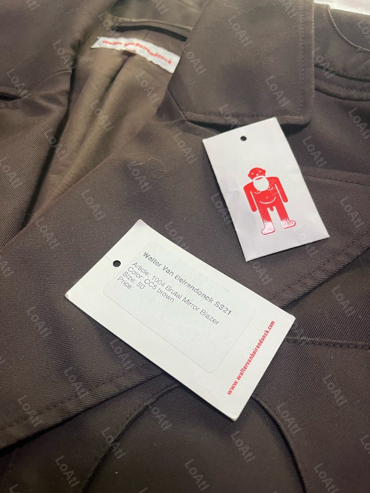 Walter Van Beirendonck walter van beirendonck 21ss mirror blazer Size 50S - 5 Thumbnail