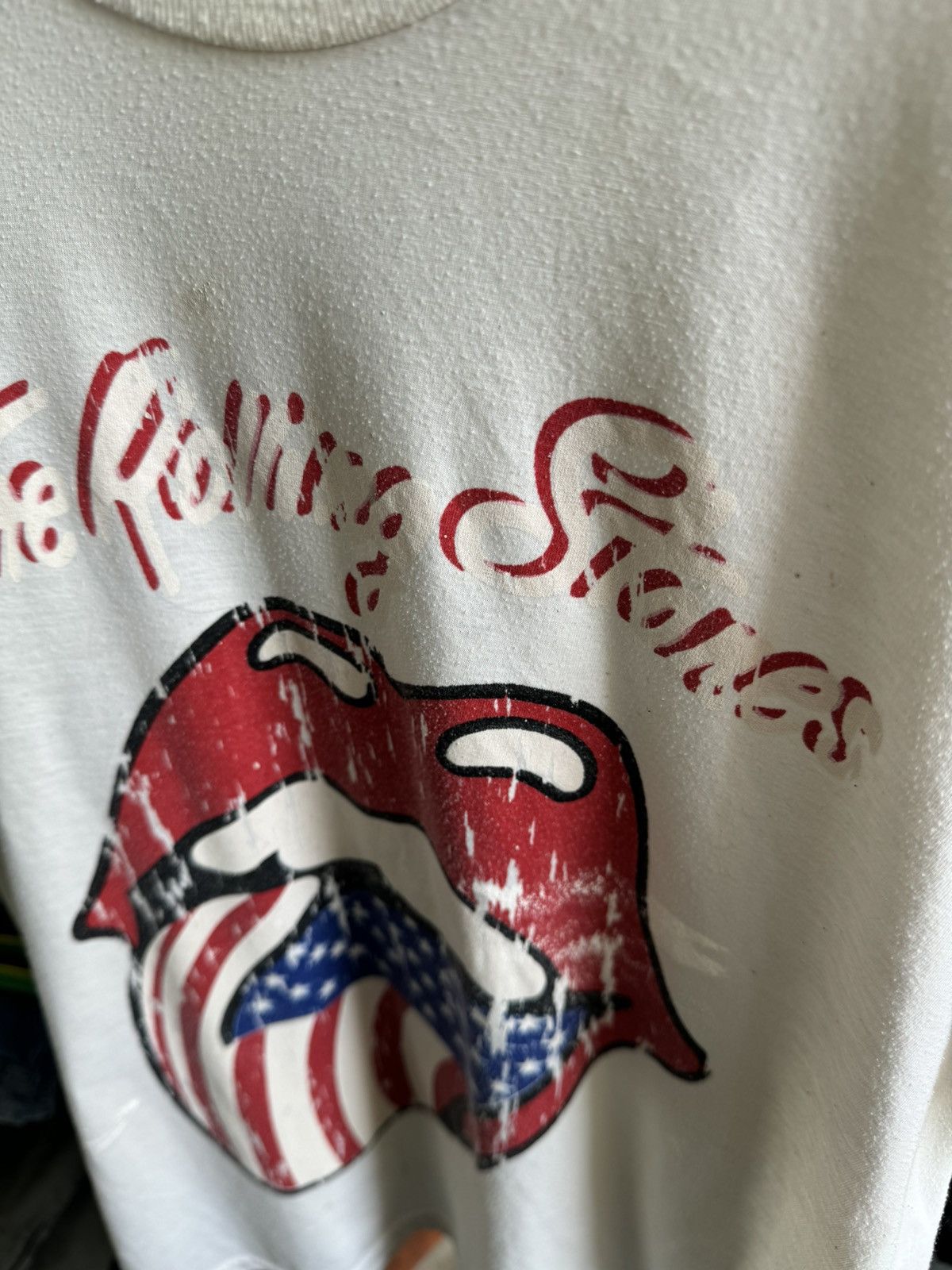 The Rolling Stones Vintage 90s The Rolling Stones Tee Size US M / EU 48-50 / 2 - 5 Thumbnail