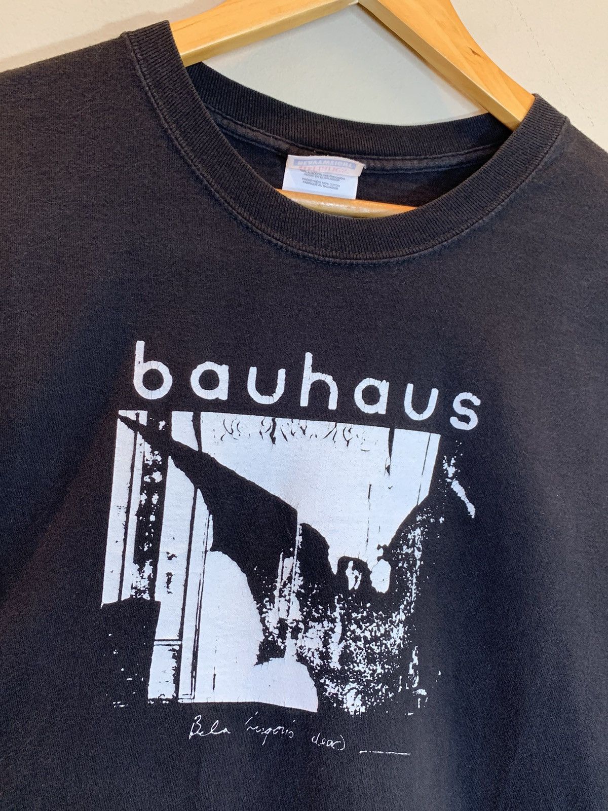 Band Tees *RARE* Vintage 90’s Bauhaus Bella Lugosi’s Dead Album Shirt Size US XXL / EU 58 / 5 - 2 Thumbnail