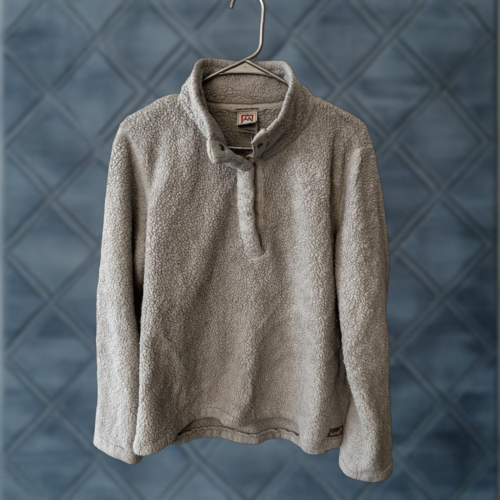 Avalanche SHERPA 1/4 ZIP AVALANCHE HOODIE JACKET Large Gray Size L / US 10 / IT 46 - 1 Thumbnail