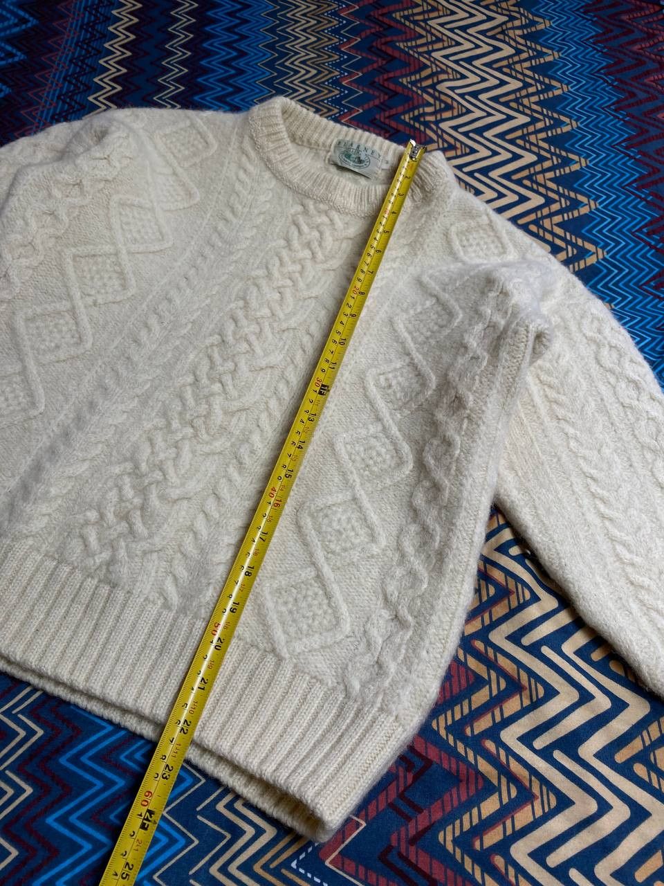 Vintage Y2K streetwear Vintage BLARNEY Sweaters white Size US M / EU 48-50 / 2 - 11 Thumbnail