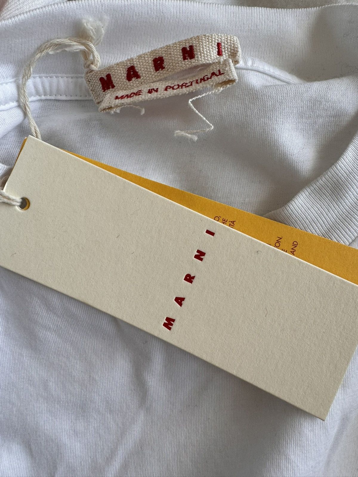 Marni ***NEW MARNI GRAPHIC LOGO T SHIRT Size US XL / EU 56 / 4 - 7 Thumbnail