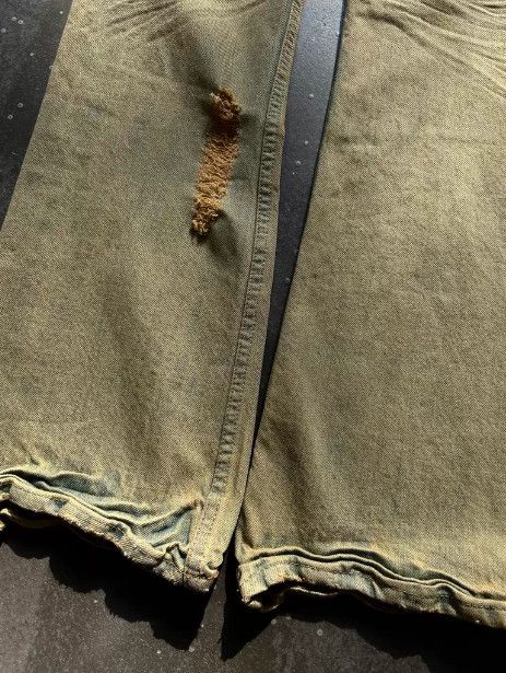 Other MIDAS Washed Distressed Mud-Dyed Denim Jeans Size US 37 - 7 Thumbnail