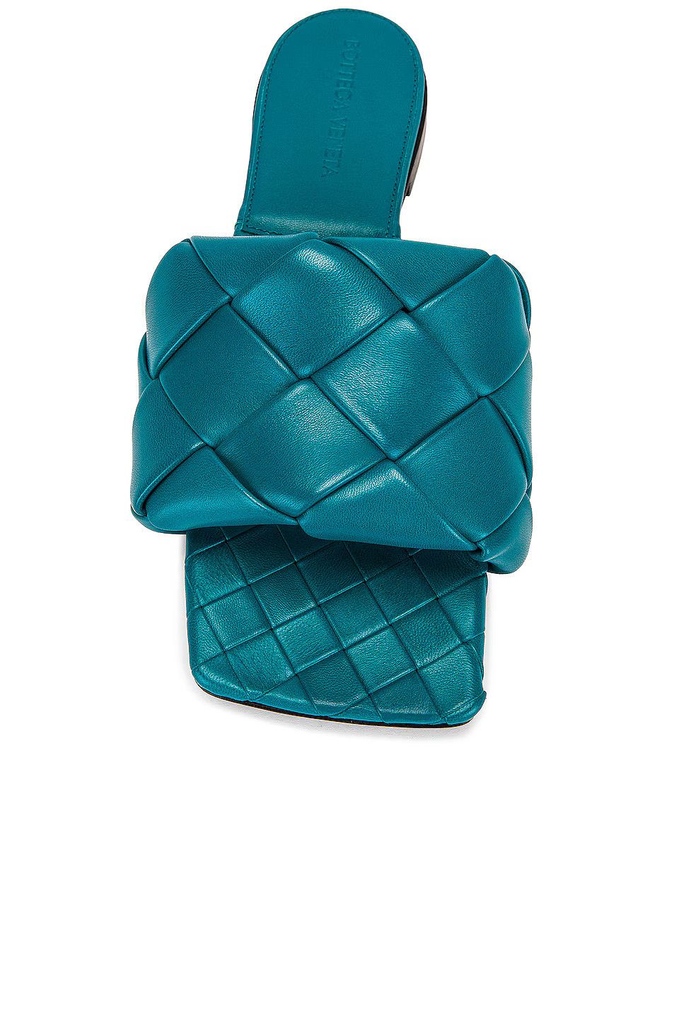 Bottega Veneta o1bcso1str0924 Lido Flat Sandal in Blue Size US 6 / IT 36 - 4 Thumbnail