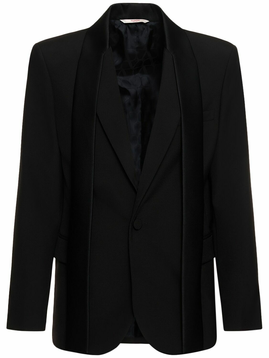 Valentino o1y0525 Blazer in Black Size US L / EU 52-54 / 3 - 1 Thumbnail