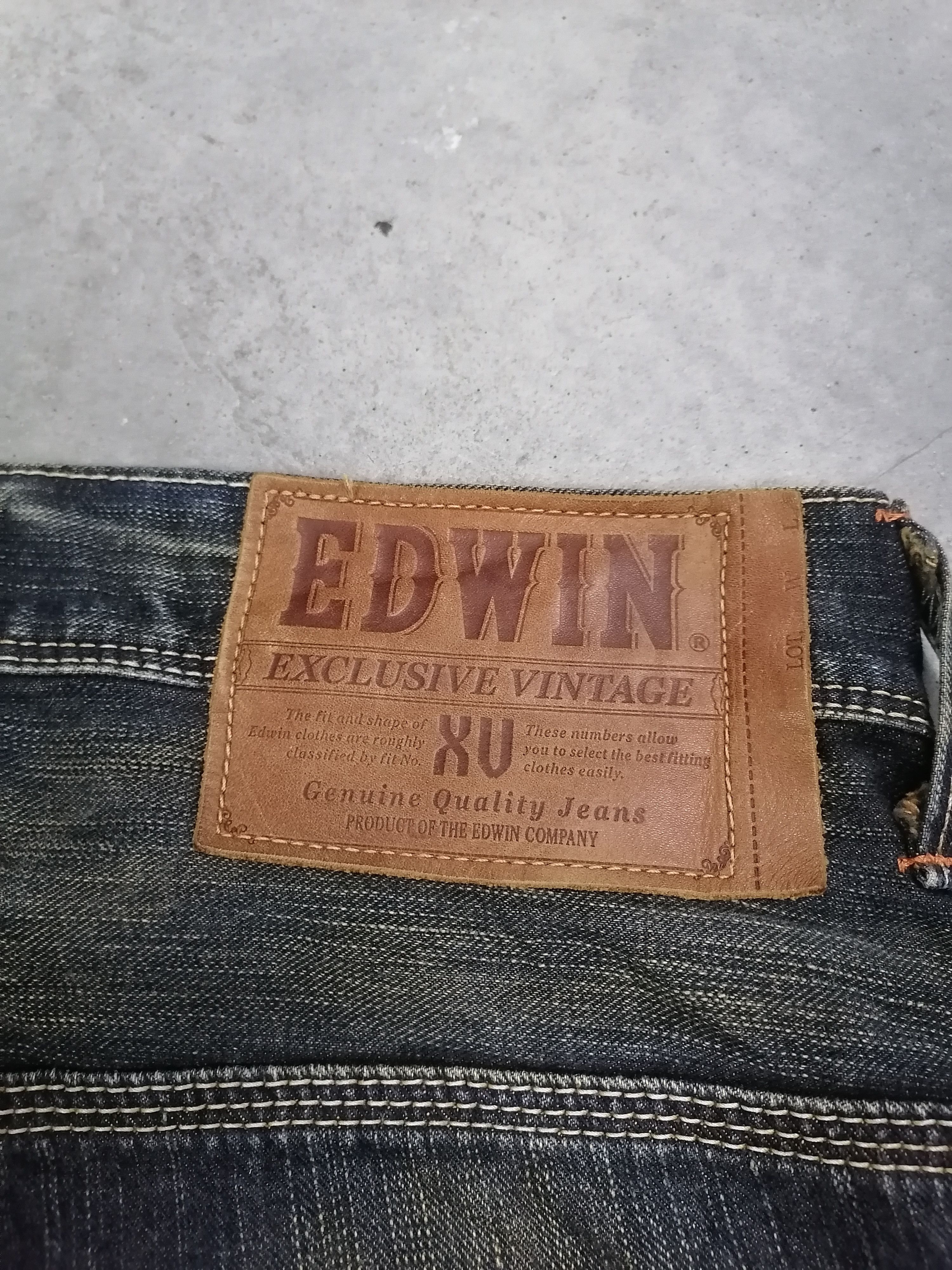 Japanese Brand Edwin Exclusive Vintage Rusty Baggy Denim Pants Size US 31 - 4 Thumbnail
