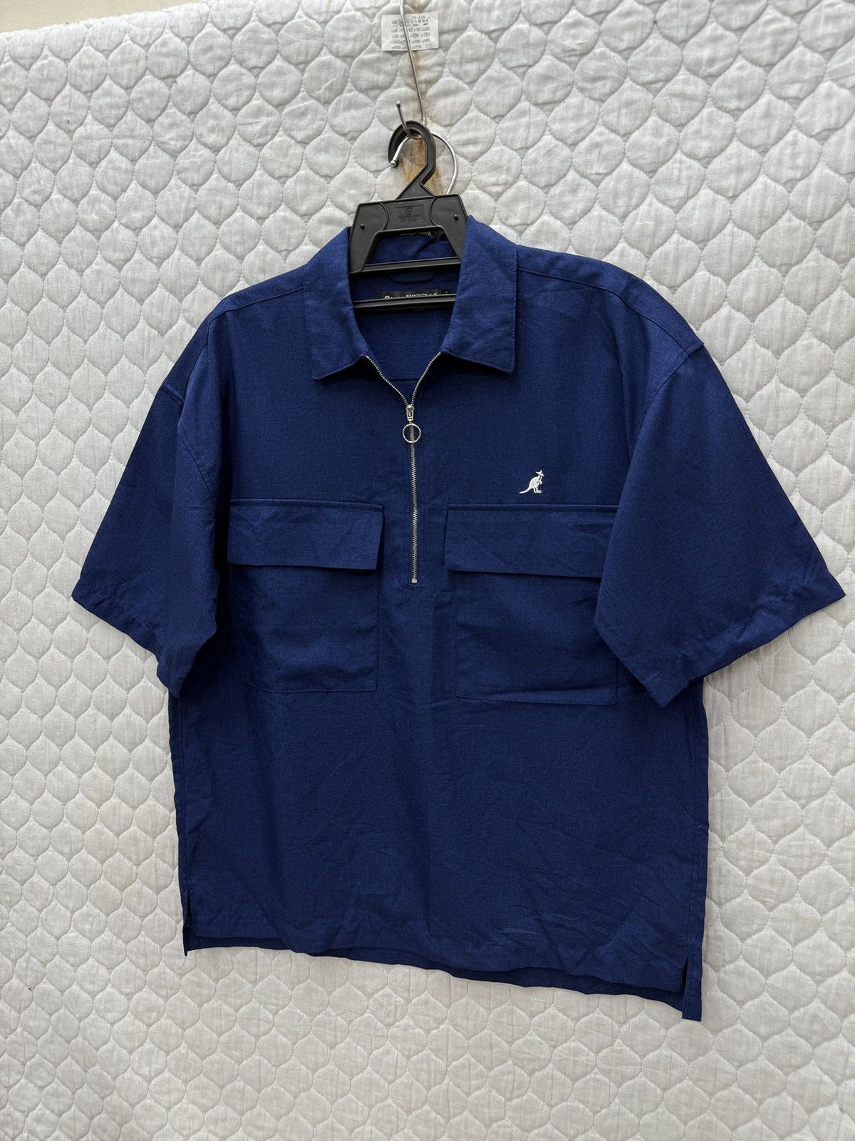 Kangol 🔥🔥🔥STEALS KANGOL HALF ZIPPER SHIRTS Size US L / EU 52-54 / 3 - 3 Thumbnail
