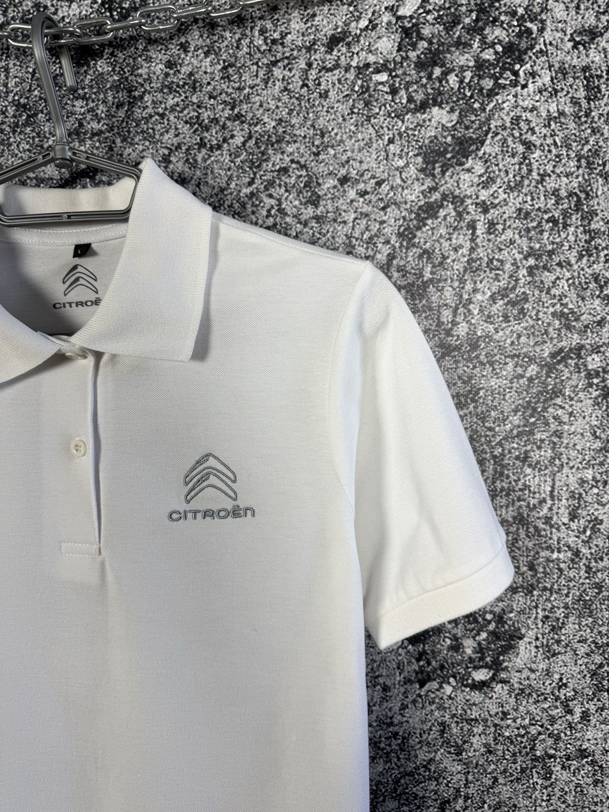 Other Women’s Citroen Racing Polo Shirt Moto Rally F1 White Size L Size L / US 10 / IT 46 - 2 Thumbnail