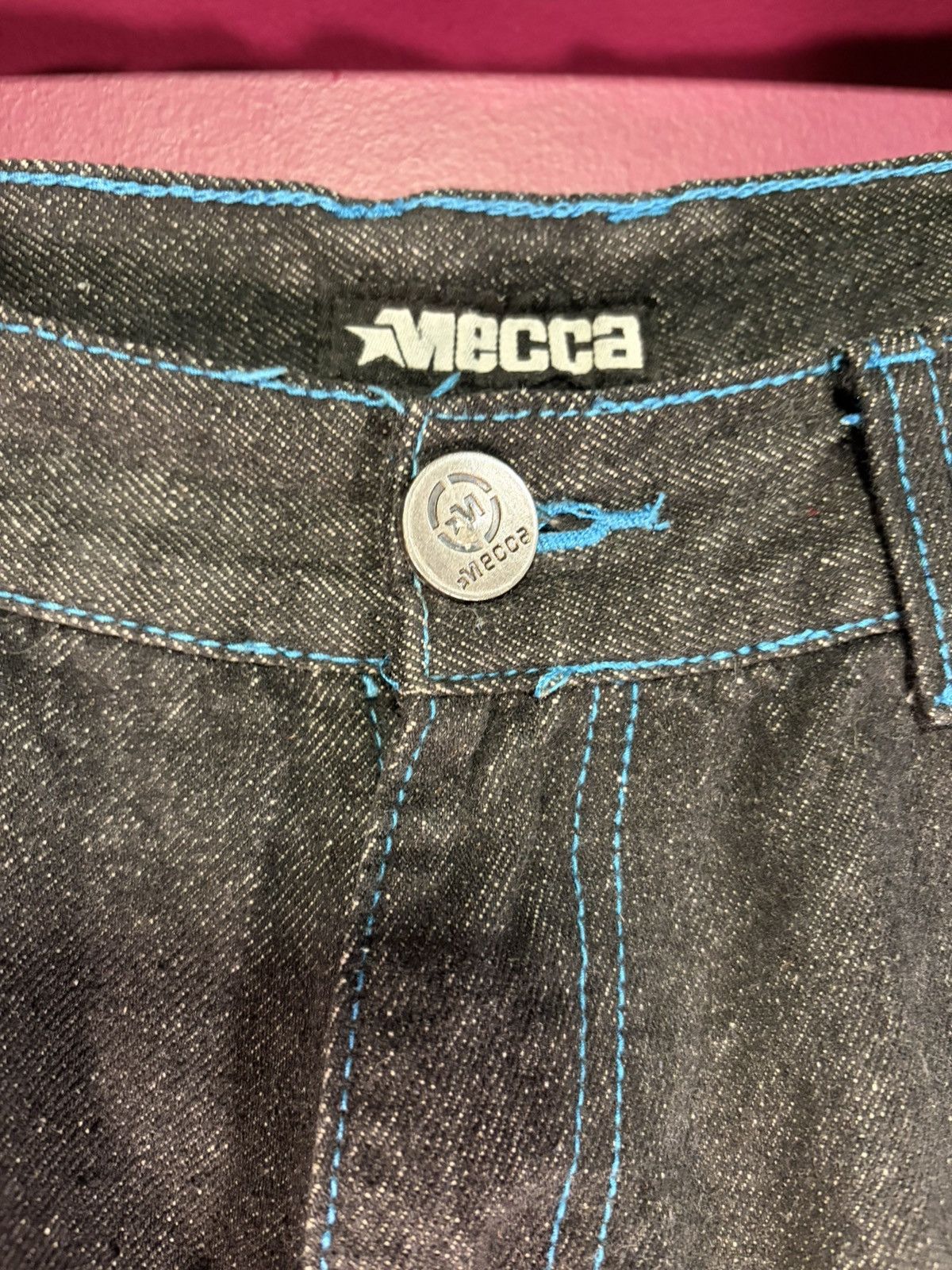 Mecca Vintage mecca paint splatter jeans Size US 31 - 6 Thumbnail