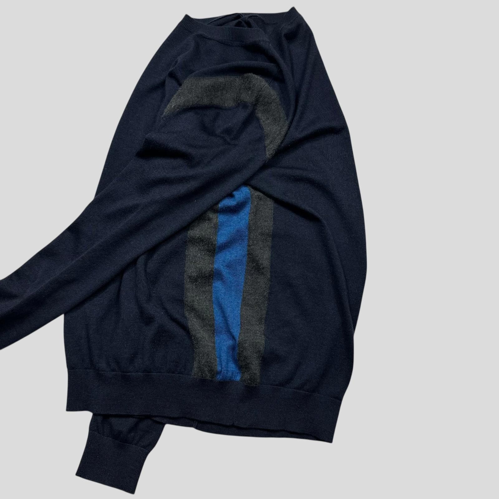 Gucci Gucci Superfine Silk & Cashmere Lightweight Panelled Knit M Size US M / EU 48-50 / 2 - 4 Thumbnail