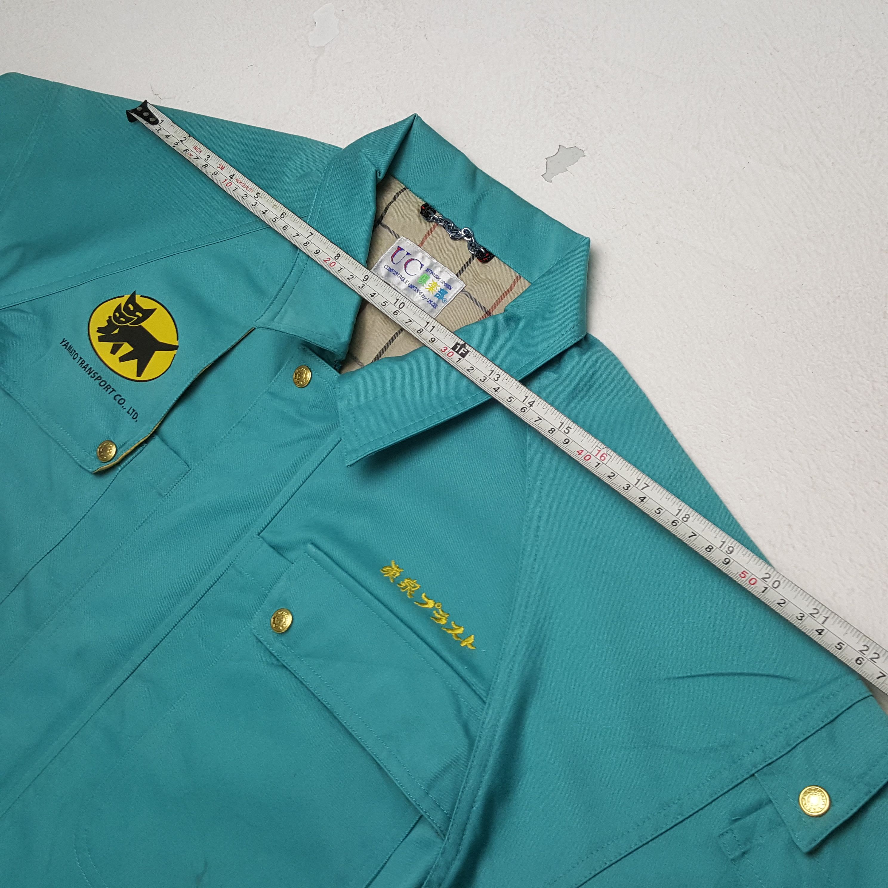 Japanese Brand × Vintage YAMATO TANSPORT Japanese Workwear Custom Art Jacket Size US M / EU 48-50 / 2 - 5 Thumbnail