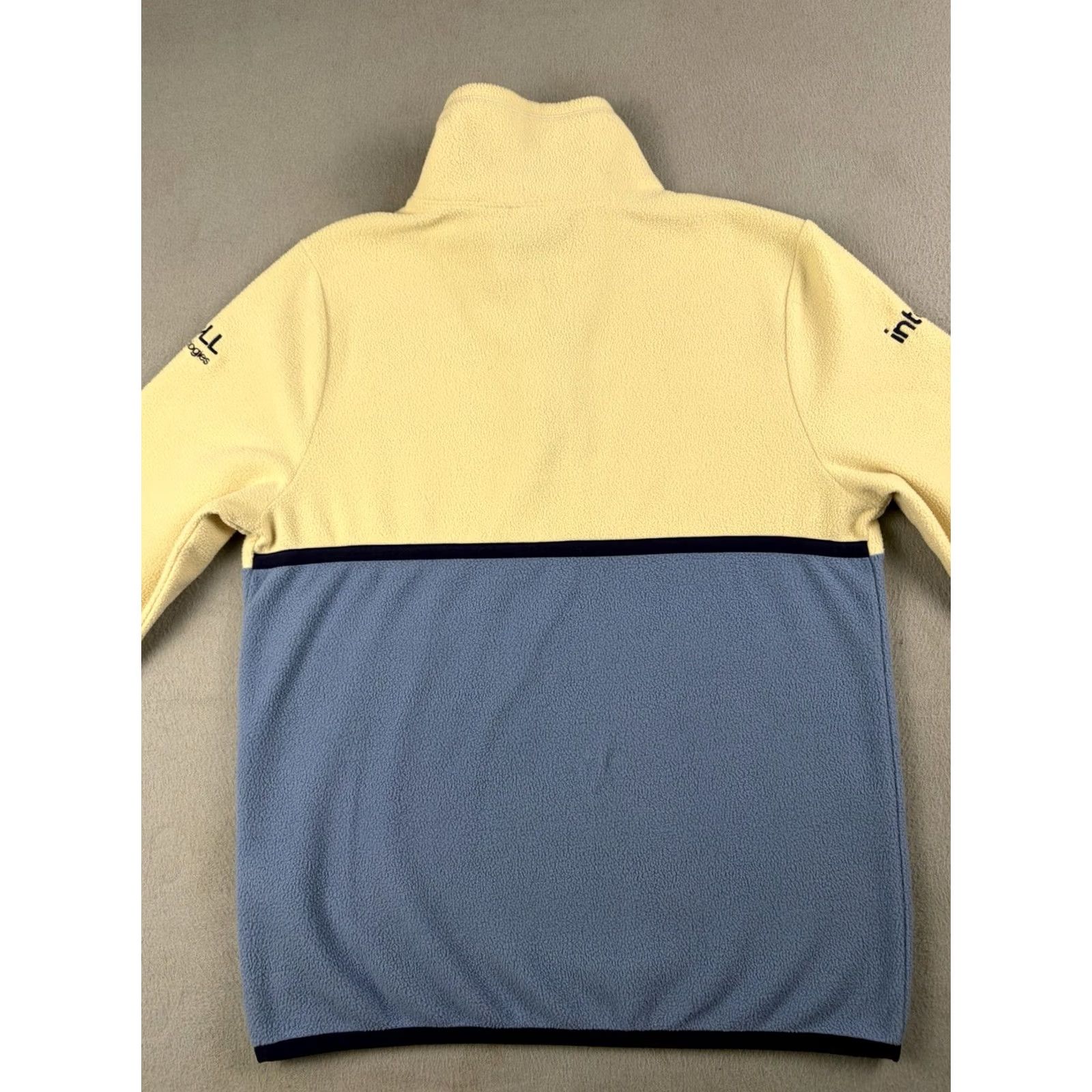 Cotopaxi Cotopaxi Fleece Pullover Shirt Womens Small White Blue Multicolor Logo Zip Mock Neck Pullover Hiking Activewear 90s Retro Size S / US 4 / IT 40 - 4 Thumbnail