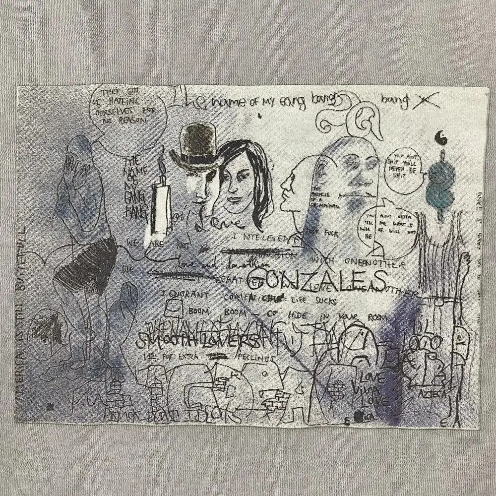 Japanese Brand ART OF MARK GONZALES ARTIST SKATEBOARDER TEE Size US L / EU 52-54 / 3 - 3 Thumbnail