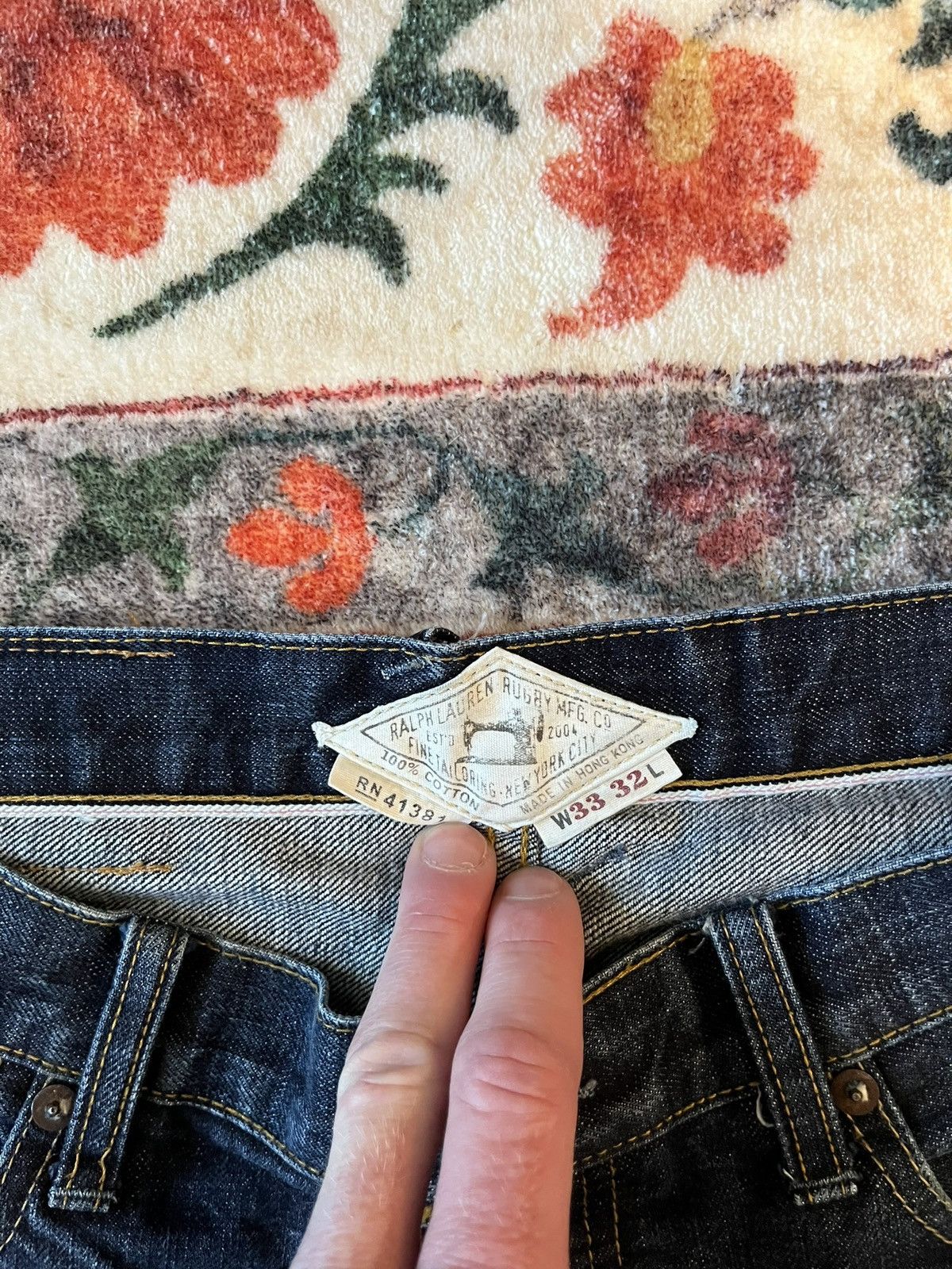 Rugby Ralph Lauren Ralph Lauren Rugby Selvedge Denim Size US 33 - 2 Thumbnail
