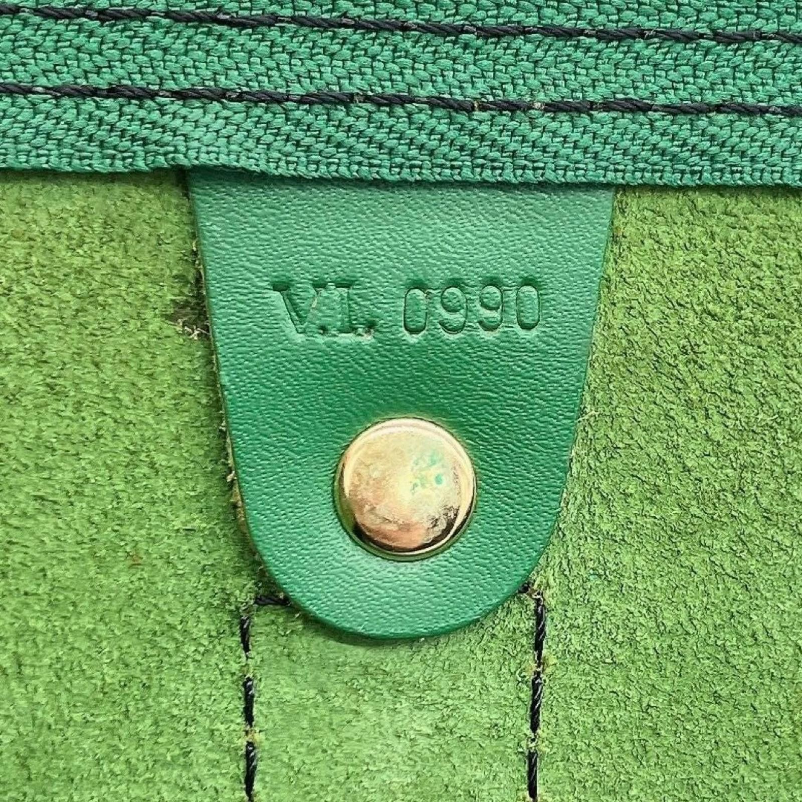 Louis Vuitton Louis Vuitton - Green Keepall 60 Travel Bag Size ONE SIZE - 9 Thumbnail