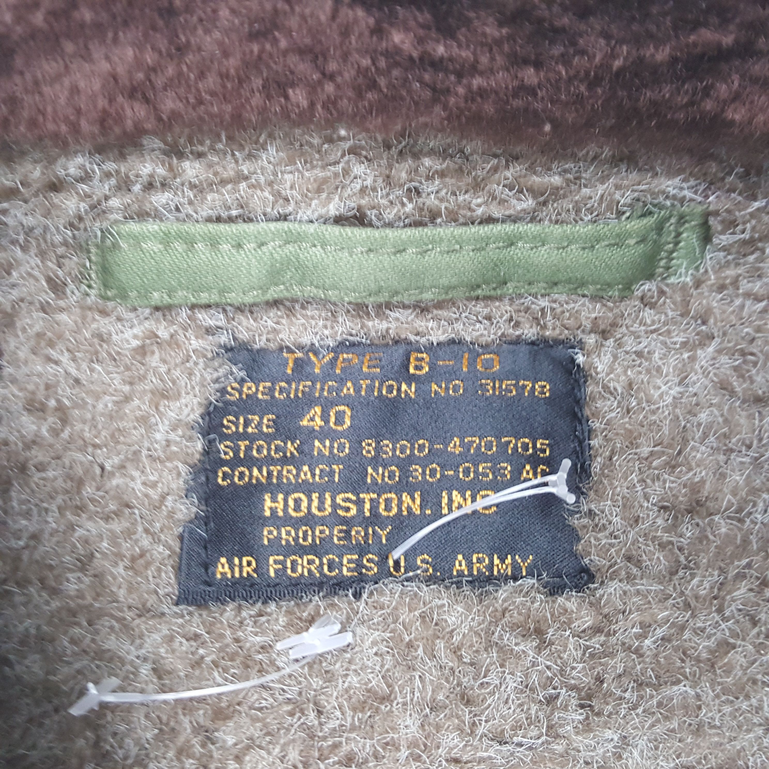 Other Vintage US Air Force Army Flight Jacket 34 Size US L / EU 52-54 / 3 - 4 Thumbnail