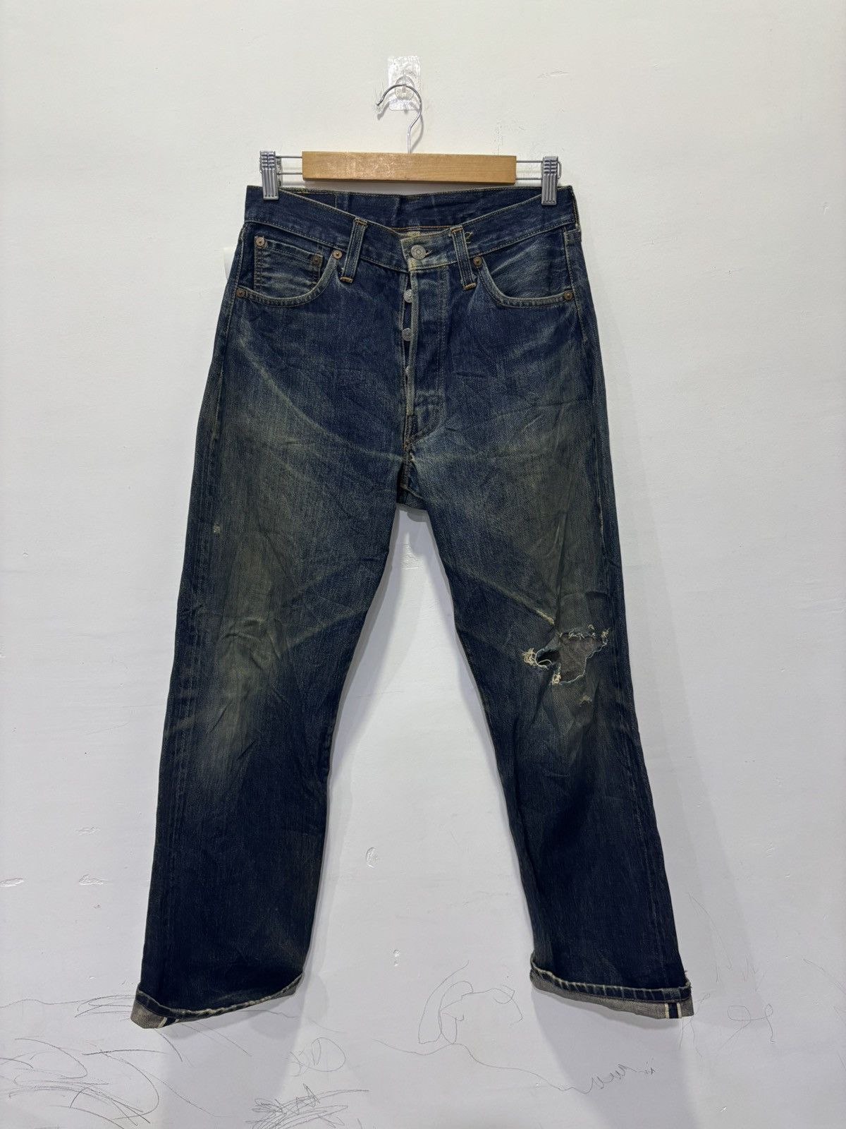 Levi's Vintage Levis 501XX Selvedge Jeans Size US 30 / EU 46 - 1 Thumbnail