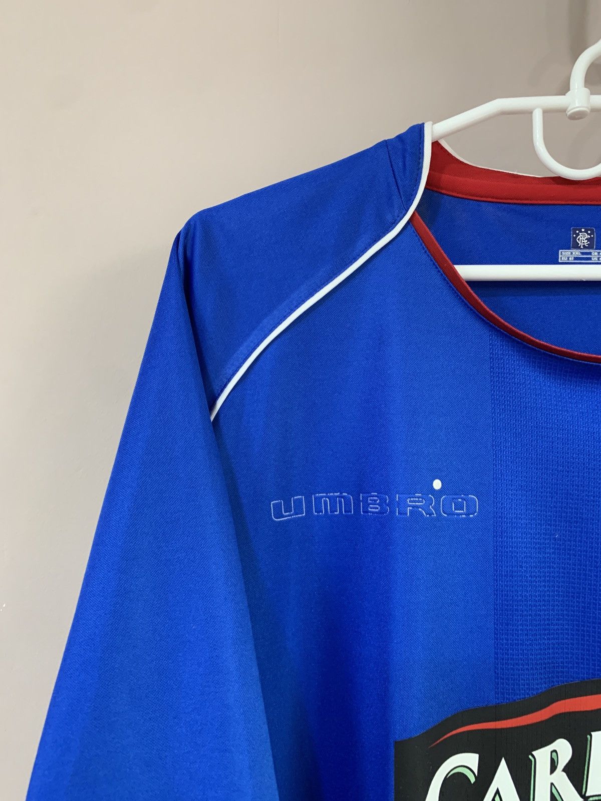 Umbro GLASGOW RANGERS 2005/2006 HOME FOOTBALL UMBRO SHIRT JERSEY Size US XXL / EU 58 / 5 - 4 Thumbnail