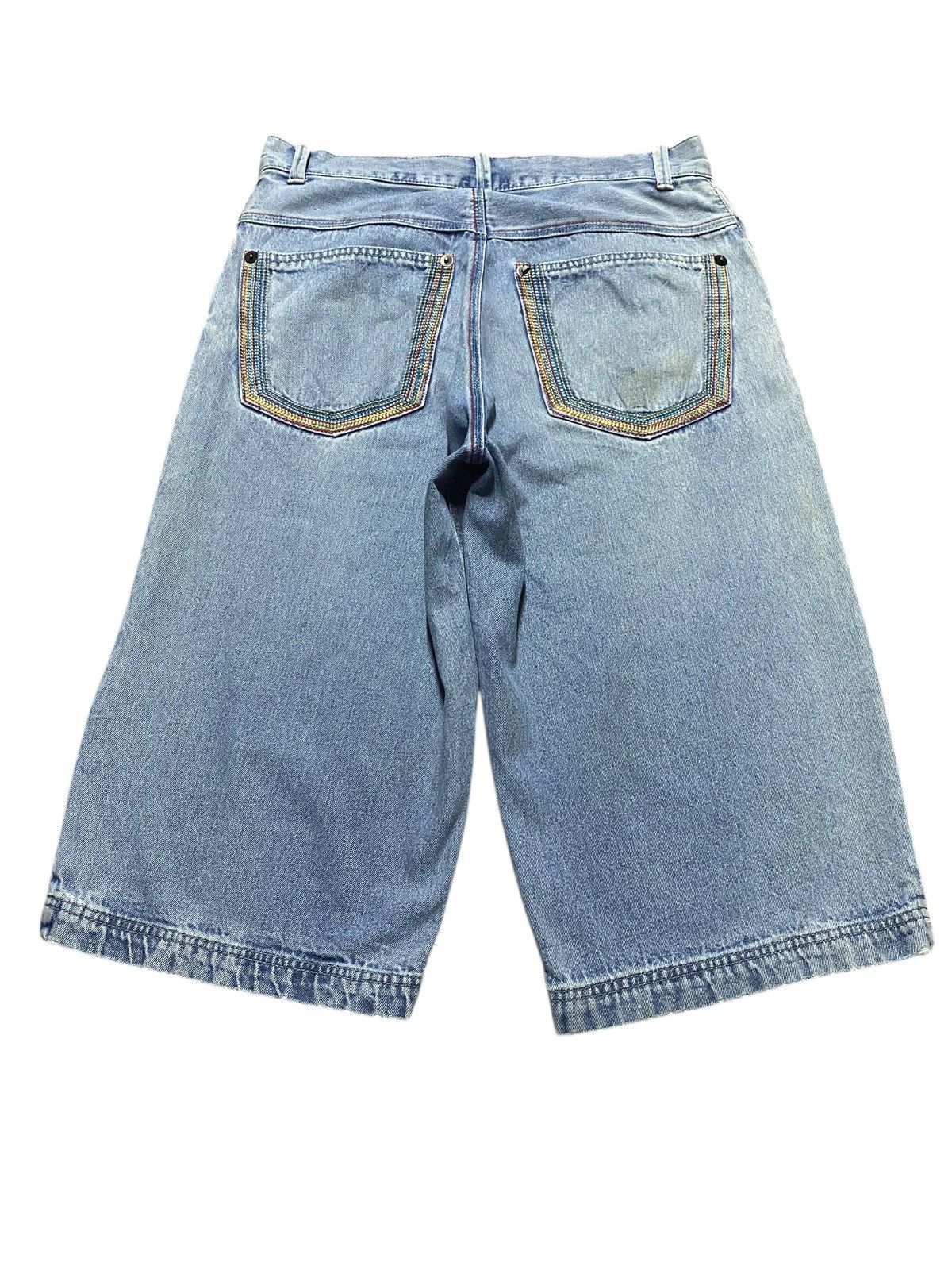 Other Vintage Japanese Brand Grunge Distressed Baggy Short Jeans Size US 32 / EU 48 - 2 Thumbnail