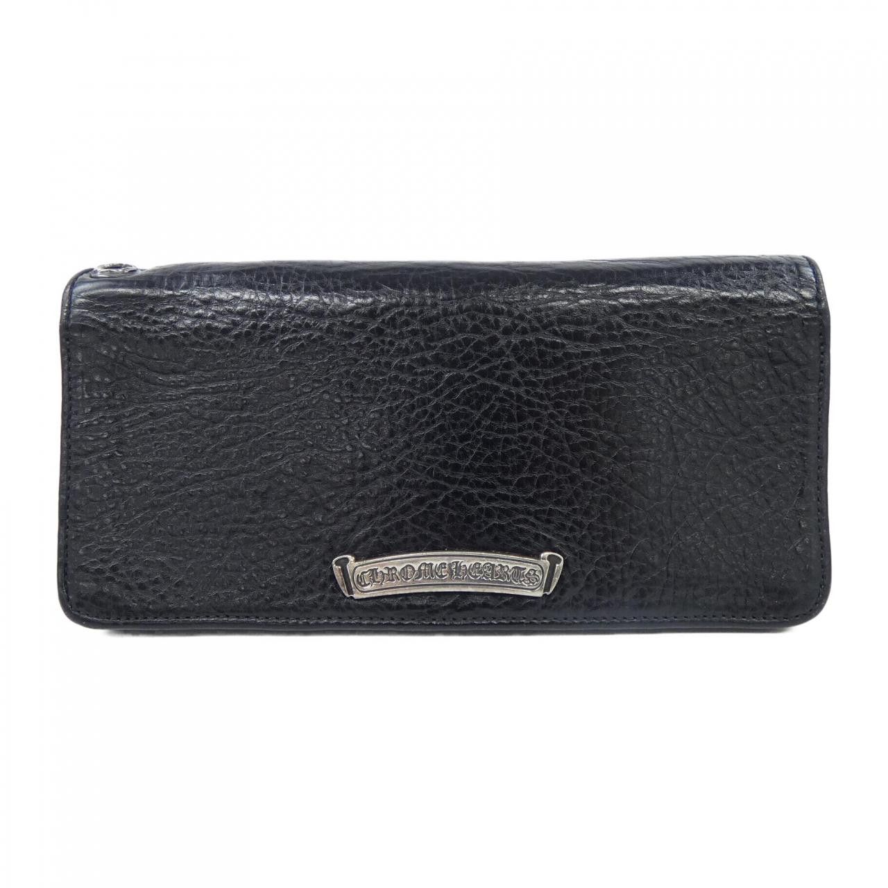 Chrome Hearts Other Chrome Hearts LNG SNGL FOLD TIPS Leather Wallet Leather Long Wallet 2246 304 0041 0900 DUTY FREE for USA Size ONE SIZE - 1 Thumbnail