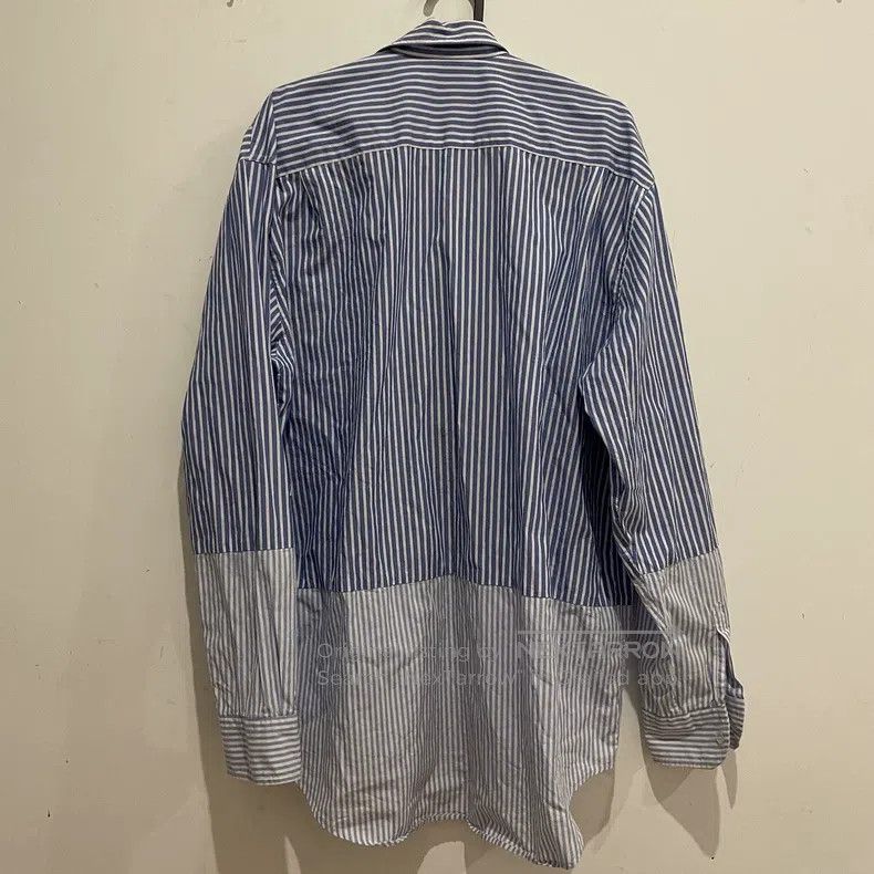 Vetements Vetements Striped patchwork shirt Size US S / EU 44-46 / 1 - 3 Thumbnail