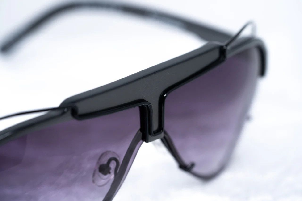 Yohji Yamamoto Yohji Yamamoto Sunglasses Grey and Purple Size ONE SIZE - 7 Thumbnail