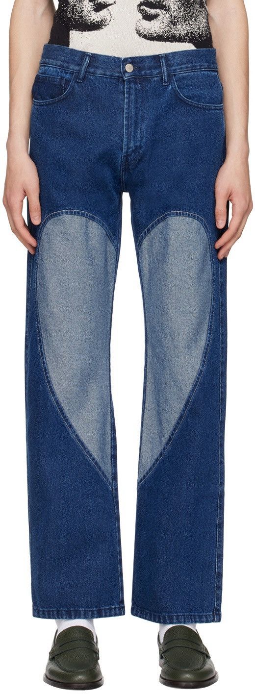 Carne Bollente Carne Bollente Blue Lovepants Jeans Size US 28 / EU 44 - 1 Thumbnail
