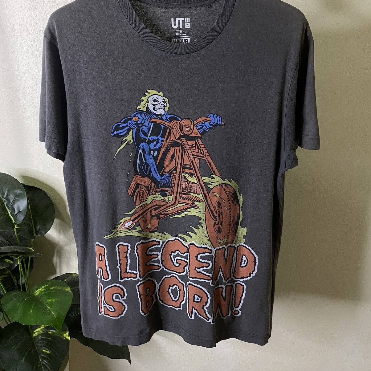 Japanese Brand × Marvel Comics × Vintage Uniqlo x Marvel The Ghost Rider A Legend Is Born Tee Size US M / EU 48-50 / 2 - 2 Thumbnail