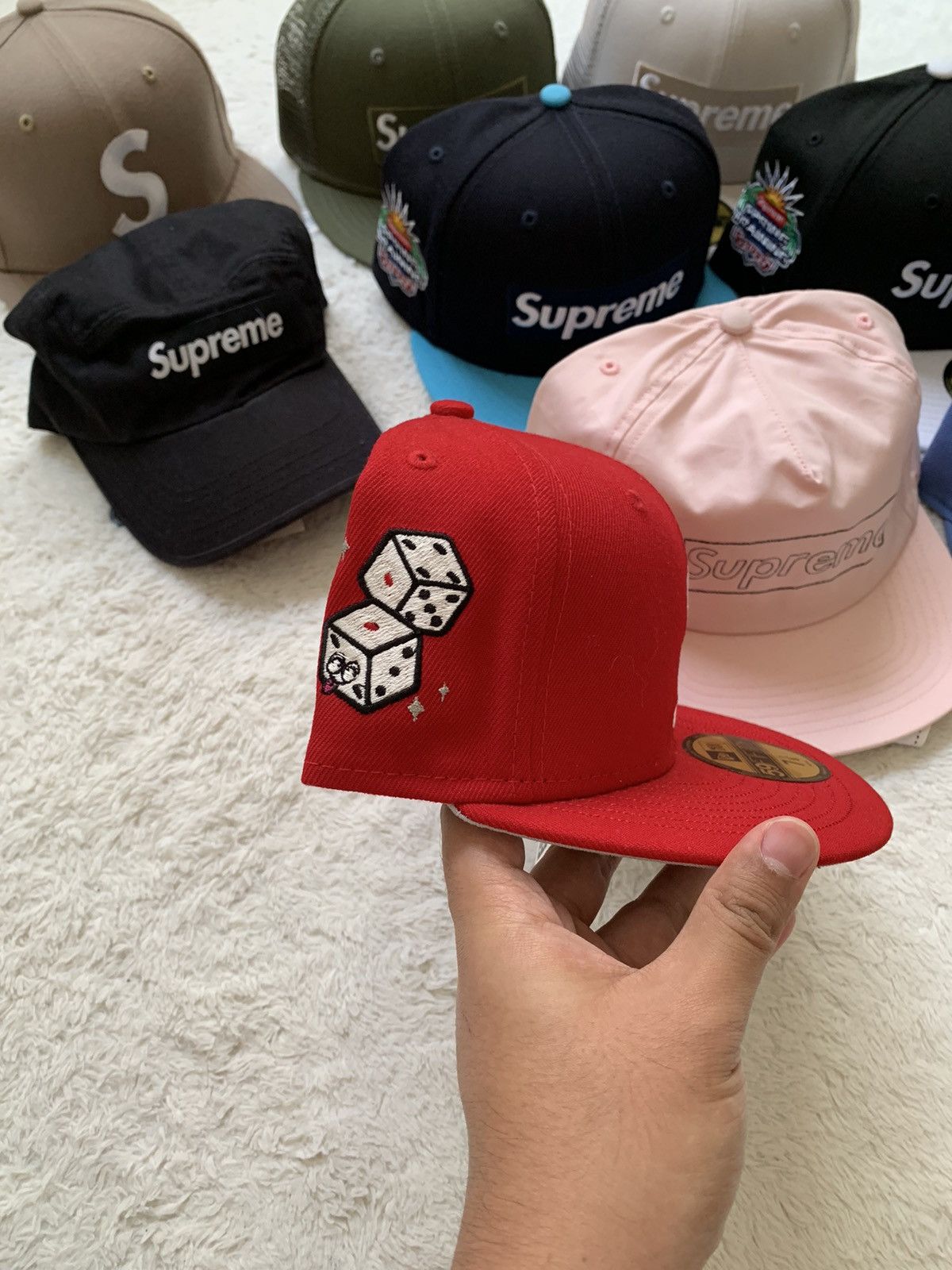 New Era × Supreme Supreme X New Era Characters S Logo SS22 Size 34 - 3 Thumbnail