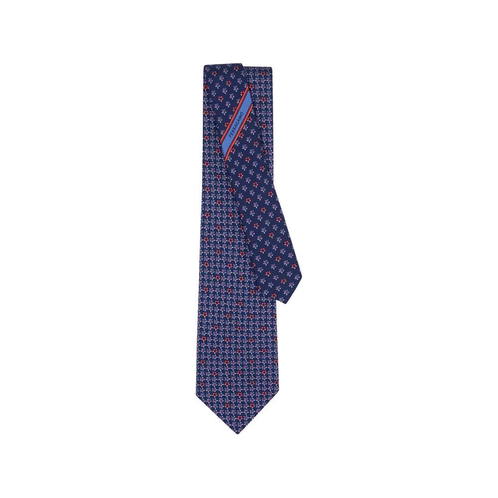 Salvatore Ferragamo Ferragamo BLUE Ties & Bow Ties Size ONE SIZE - 1 Thumbnail