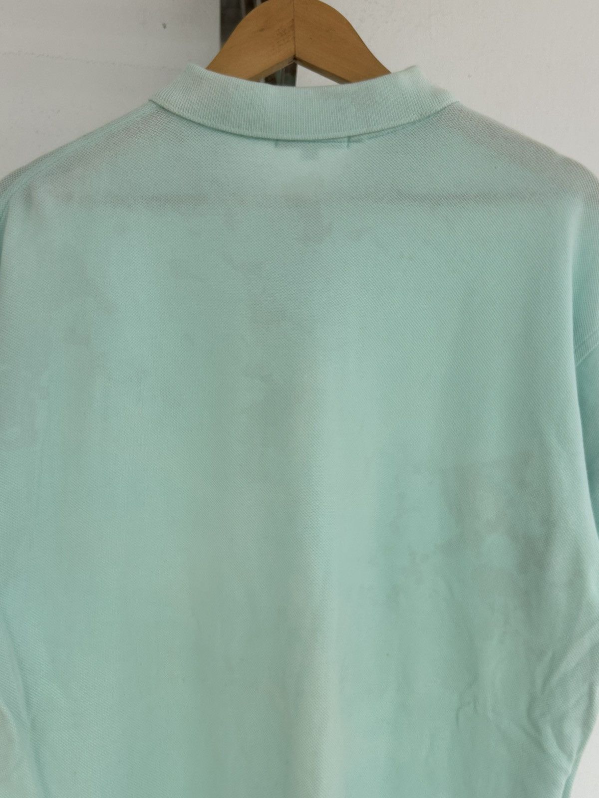 Yves Saint Laurent YSL Turqoise Polo Tee Japan Vintage Size US XL / EU 56 / 4 - 4 Thumbnail
