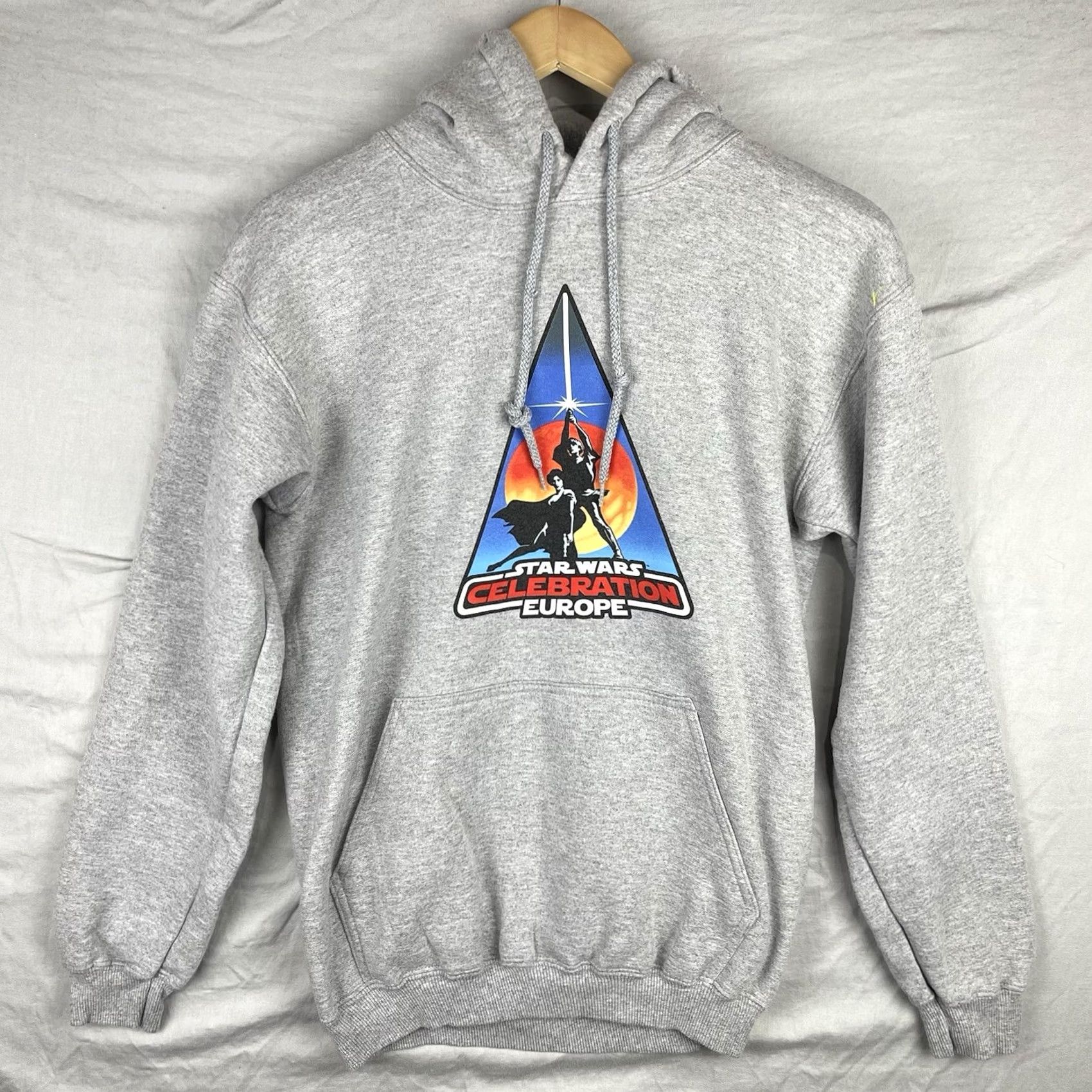 Star Wars Star Wars Hoodie Mens Small Gray Lucasfilm Star Wars Sweater City Celebration Europe 2007 London XL? Size US S / EU 44-46 / 1 - 2 Thumbnail