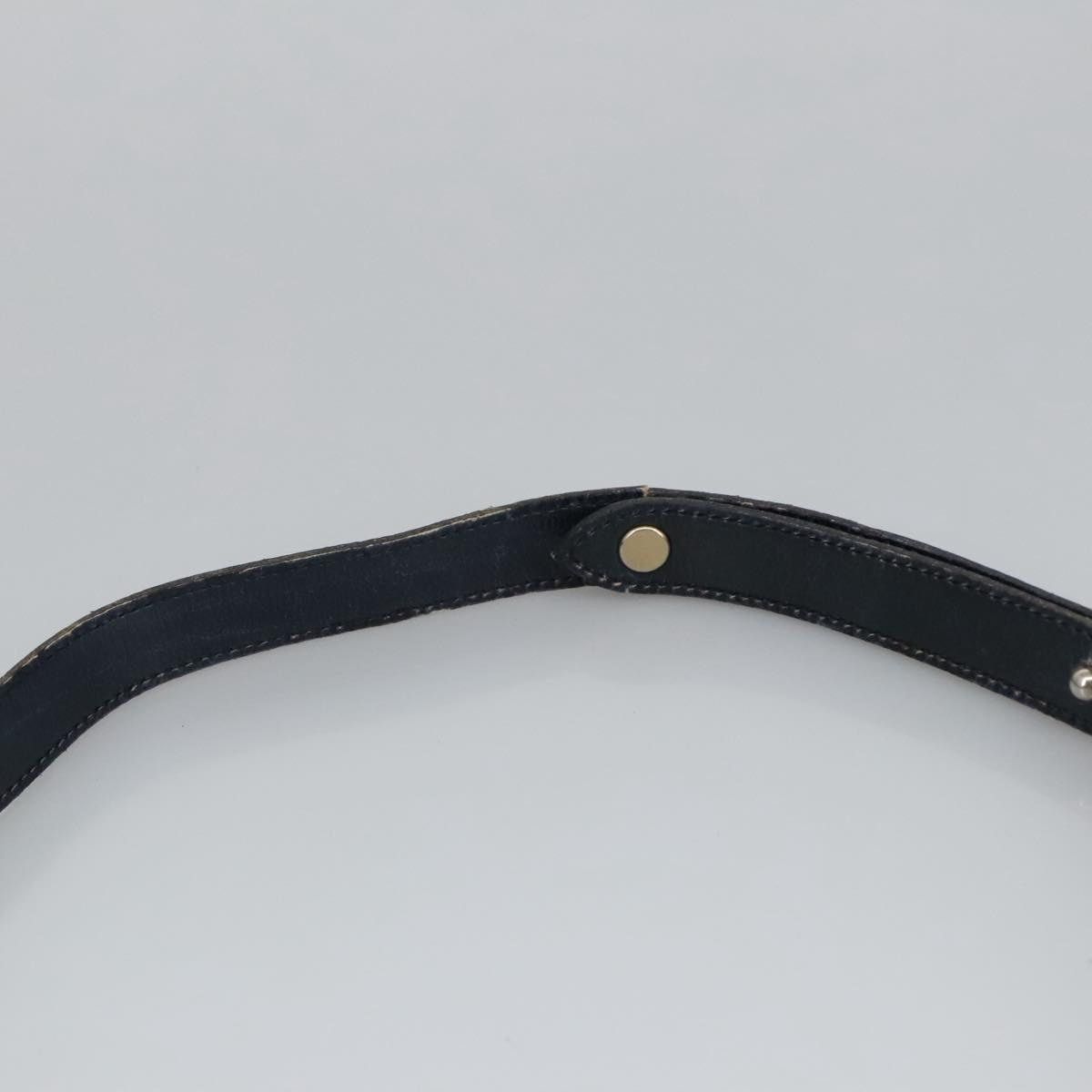 Dior DIOR Trotter Canvas Shoulder Bag Navy Gold Size ONE SIZE - 8 Thumbnail