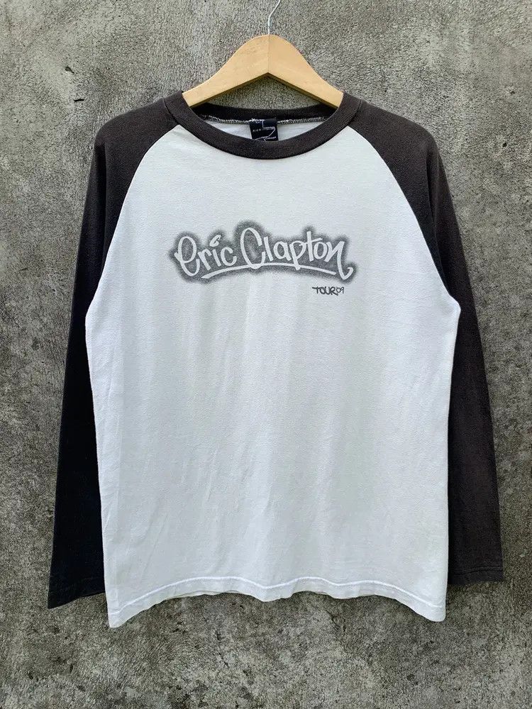 Band Tees Vintage Eric Clapton annyversary in japan tour 09 raglan Size US M / EU 48-50 / 2 - 3 Thumbnail
