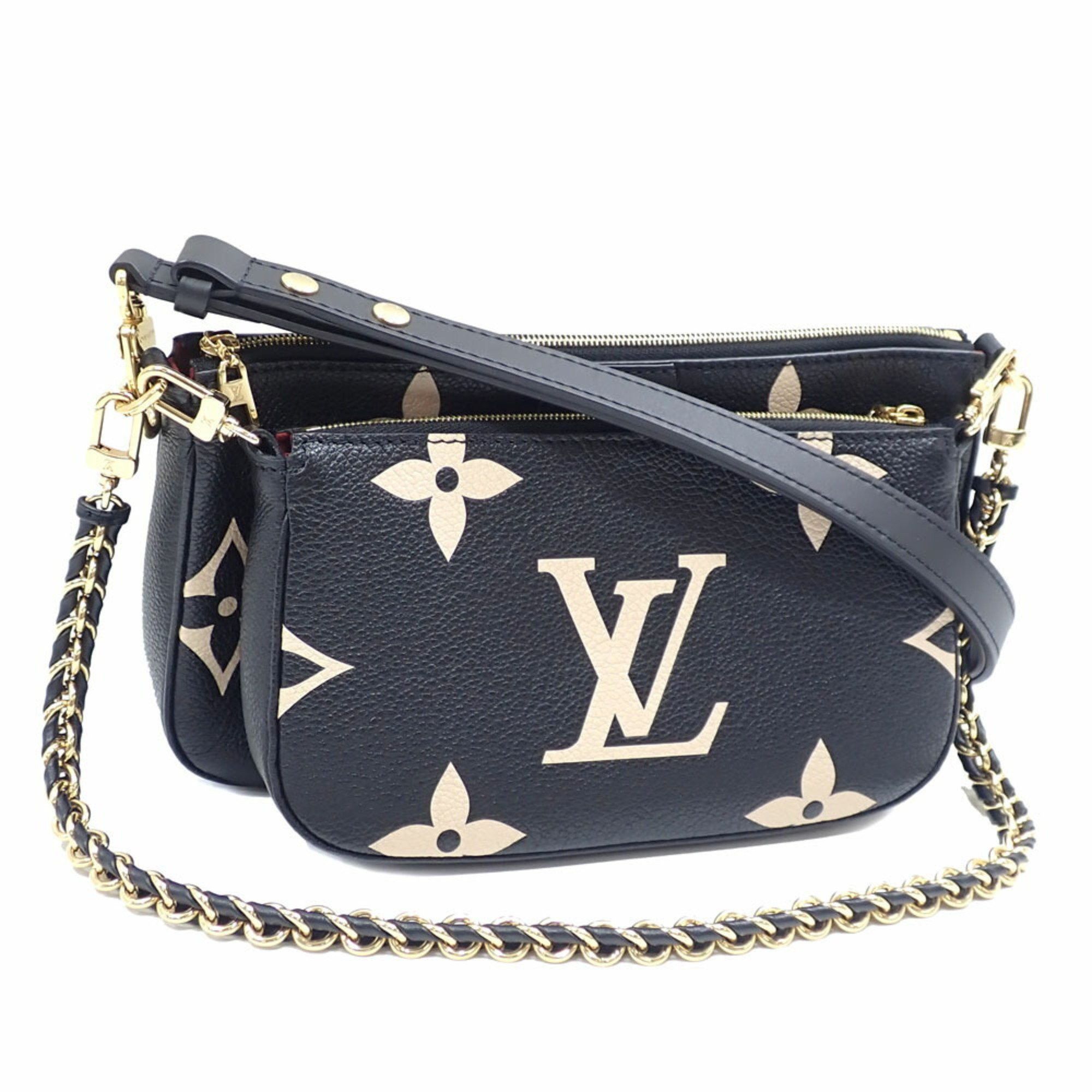 Louis Vuitton Shoulder Bag Bicolor Monogram Empreinte Multi