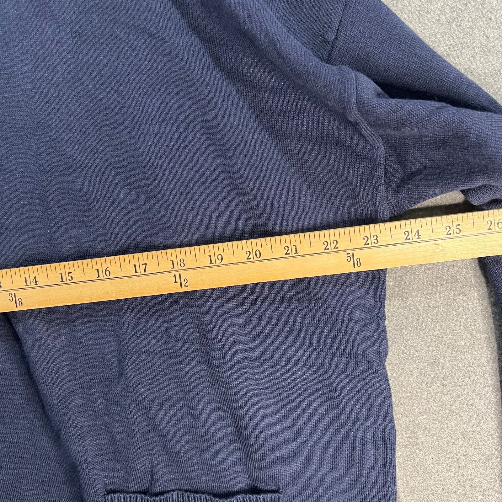 Isaac Mizrahi Isaac Mizrahi Live! Pullover Sweater with Pockets Dark Size XL / US 12-14 / IT 48-50 - 6 Thumbnail