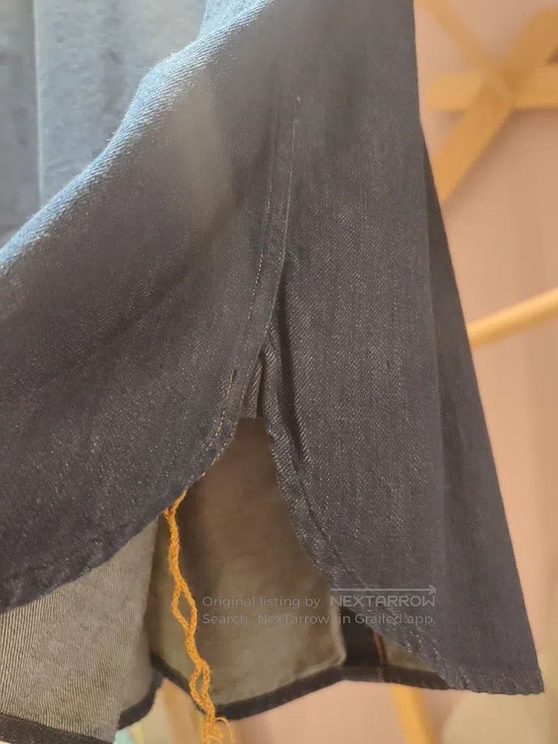 Kapital Kapital Stitching, tassel, denim shirt Size US L / EU 52-54 / 3 - 5 Thumbnail