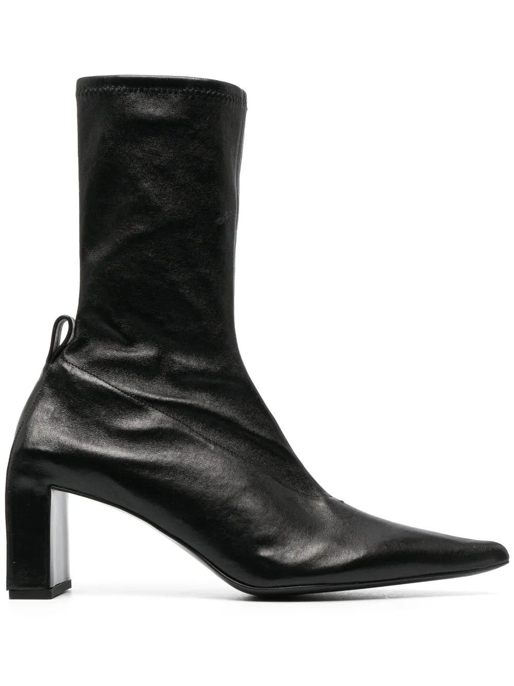 Jil Sander o1mt1gz0625 Leather Boots in Black Size US 11 / IT 41 - 1 Thumbnail