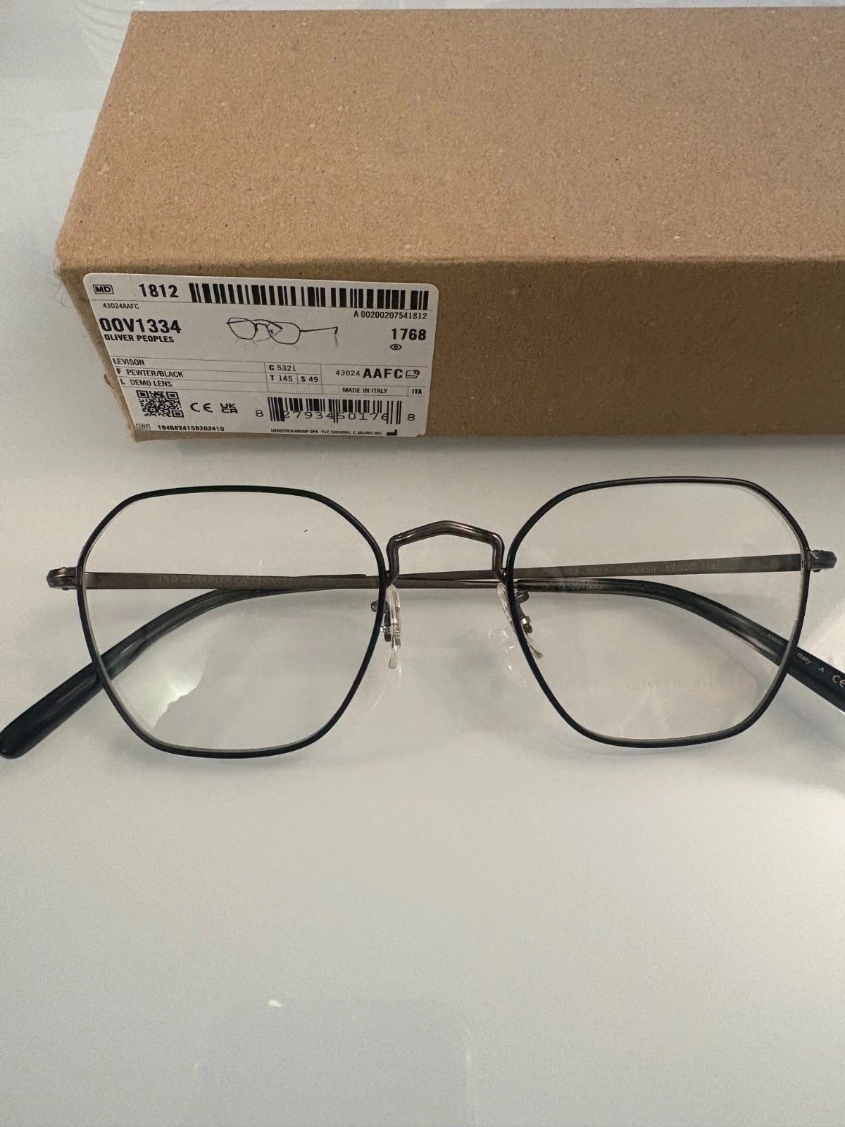 Oliver Peoples OLIVER PEOPLES LEVISON Geometric Optical 49mm Size ONE SIZE - 4 Thumbnail