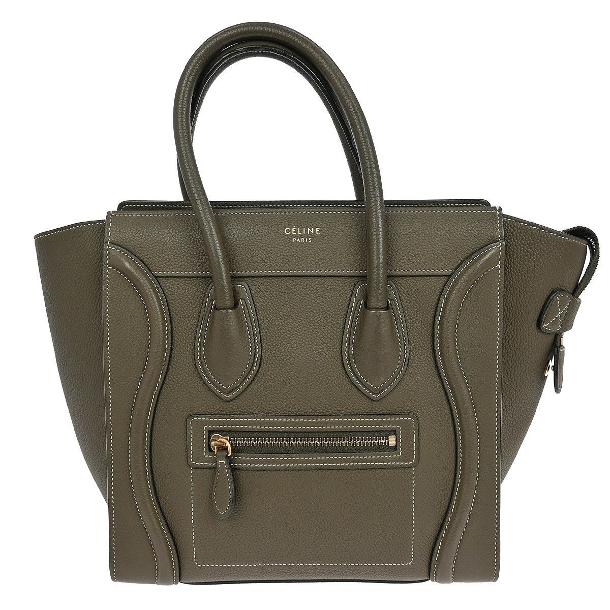 Celine Celine Luggage Bag Smooth Leather Size ONE SIZE - 1 Thumbnail