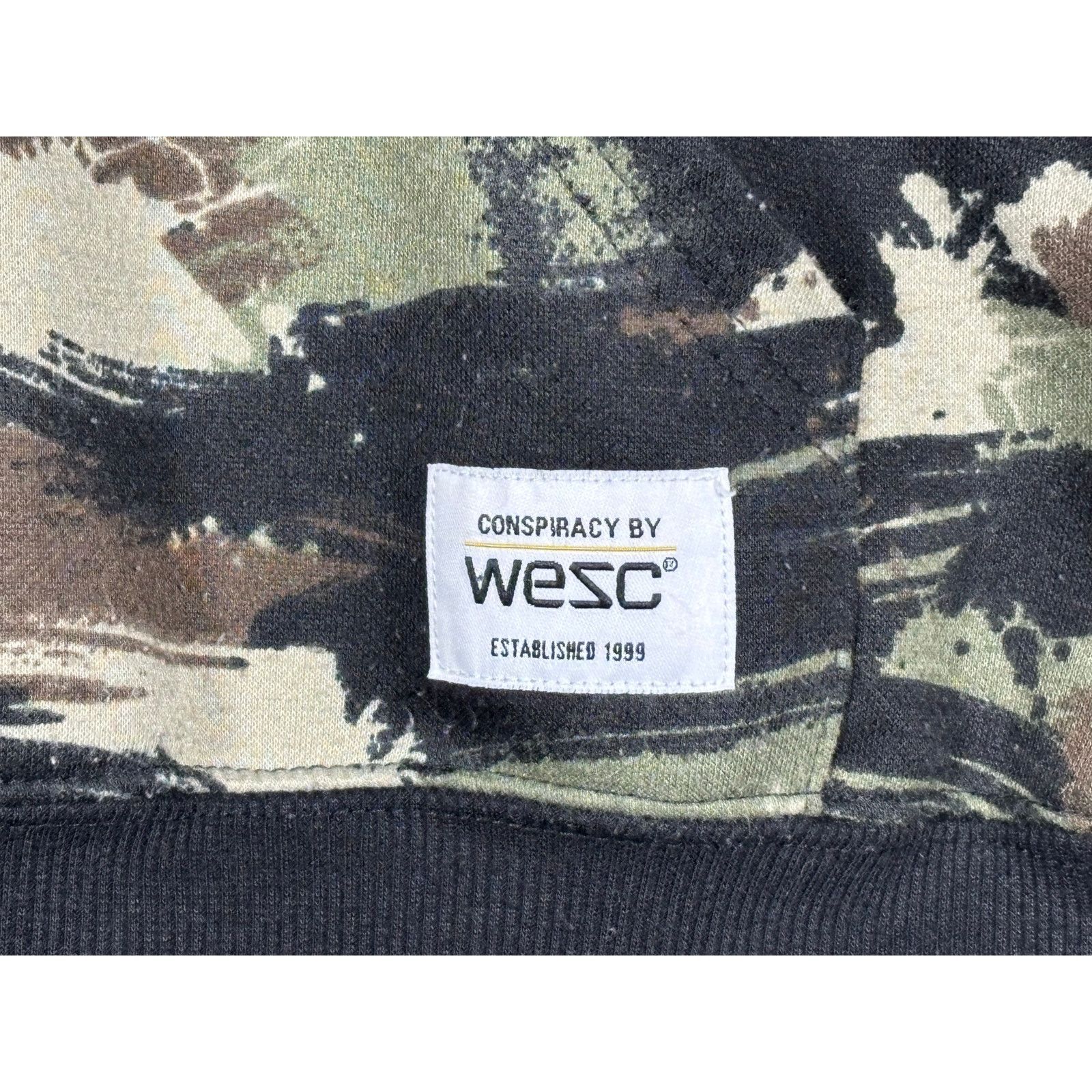 WeSC WeSC Conspiracy Camo Pullover Hoodie Men’s Small Streetwear Size M / US 6-8 / IT 42-44 - 5 Thumbnail