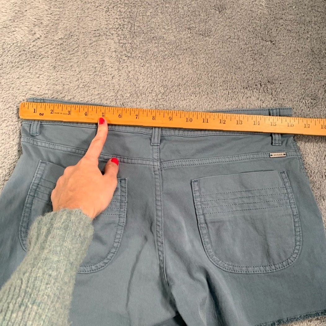 Prana Prana Blue Shorts Women 8 Regular Athletic Size 30" / US 8 / IT 44 - 8 Thumbnail
