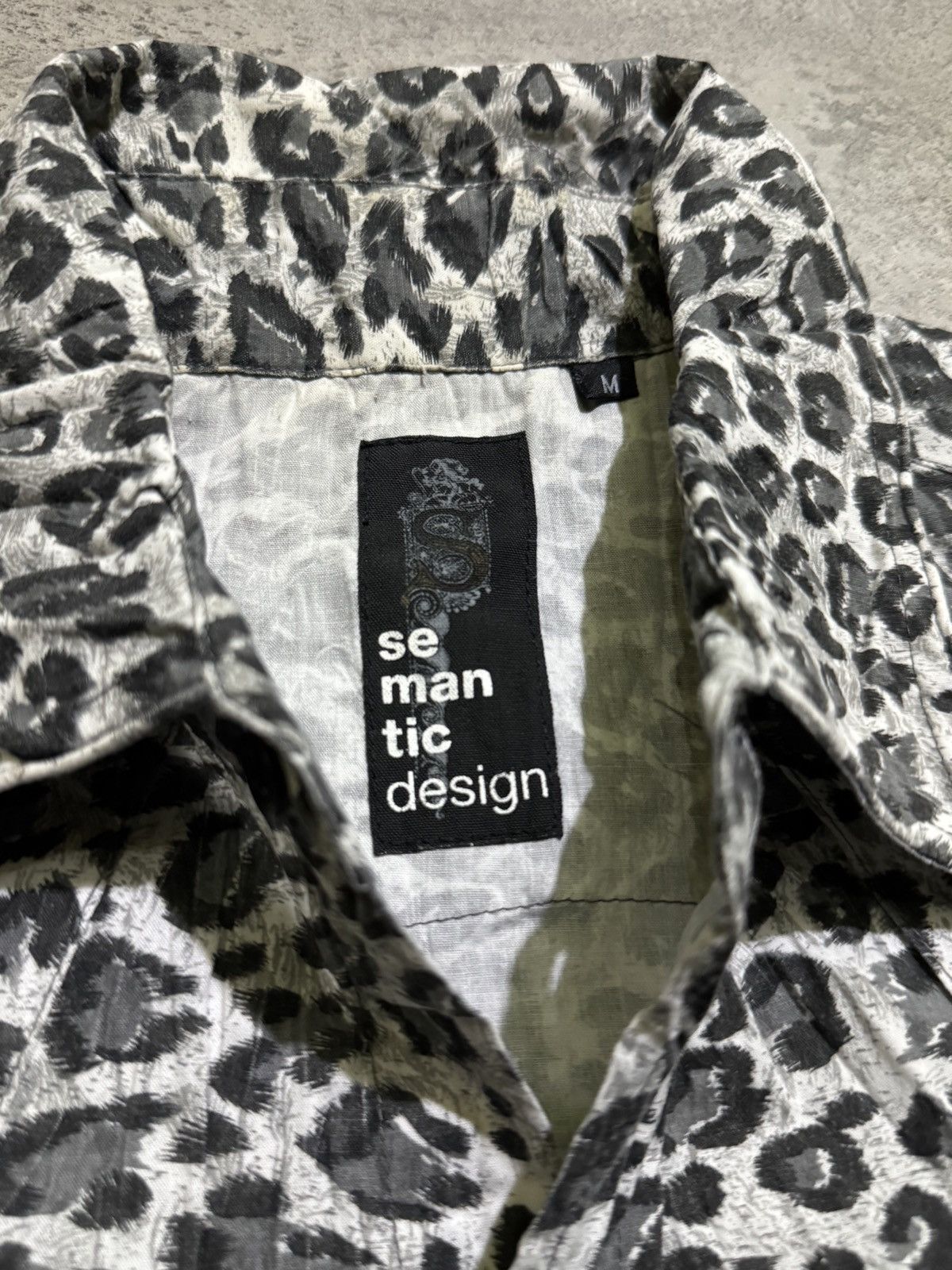 semanticdesign Semanticdesign Leopard Ifsixwasnine button shirt Size US M / EU 48-50 / 2 - 5 Thumbnail