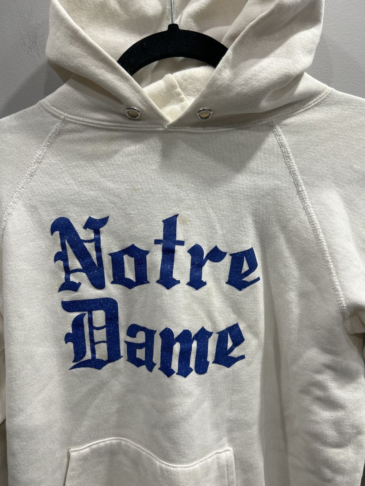 Champion × Vintage Vintage Classic Champion Notre Dame Hoodie Size US S / EU 44-46 / 1 - 2 Thumbnail