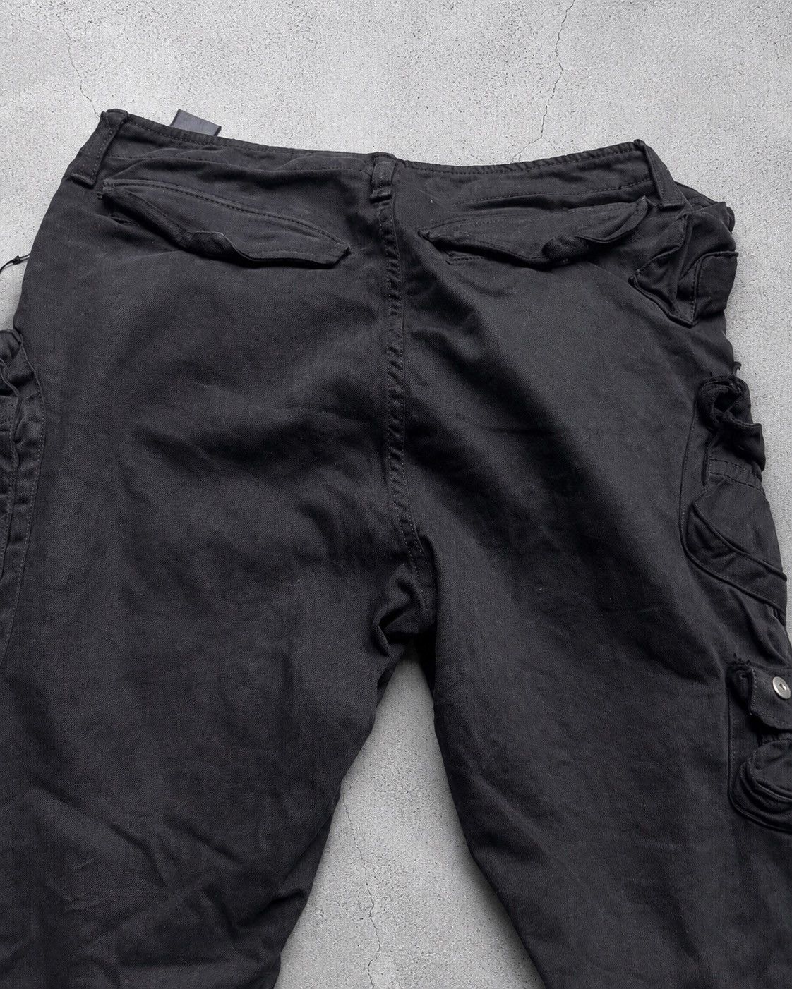 Japanese Brand ildf Lace up flare cargo pants not julius Size US 28 / EU 44 - 4 Thumbnail