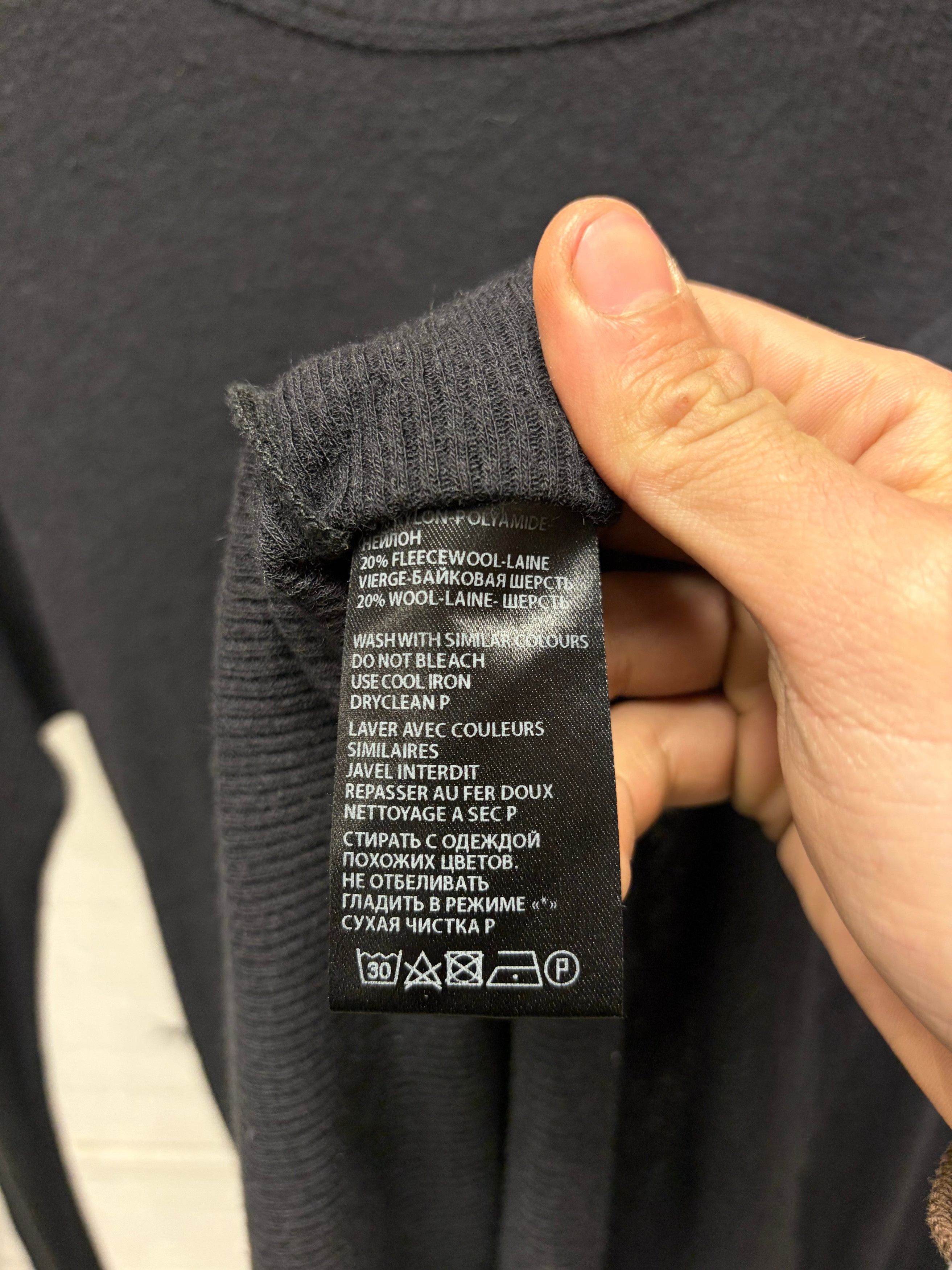 Haider Ackermann Haider Ackermann Ribbed Wool Long Sleeve Layering Top Size US M / EU 48-50 / 2 - 4 Thumbnail