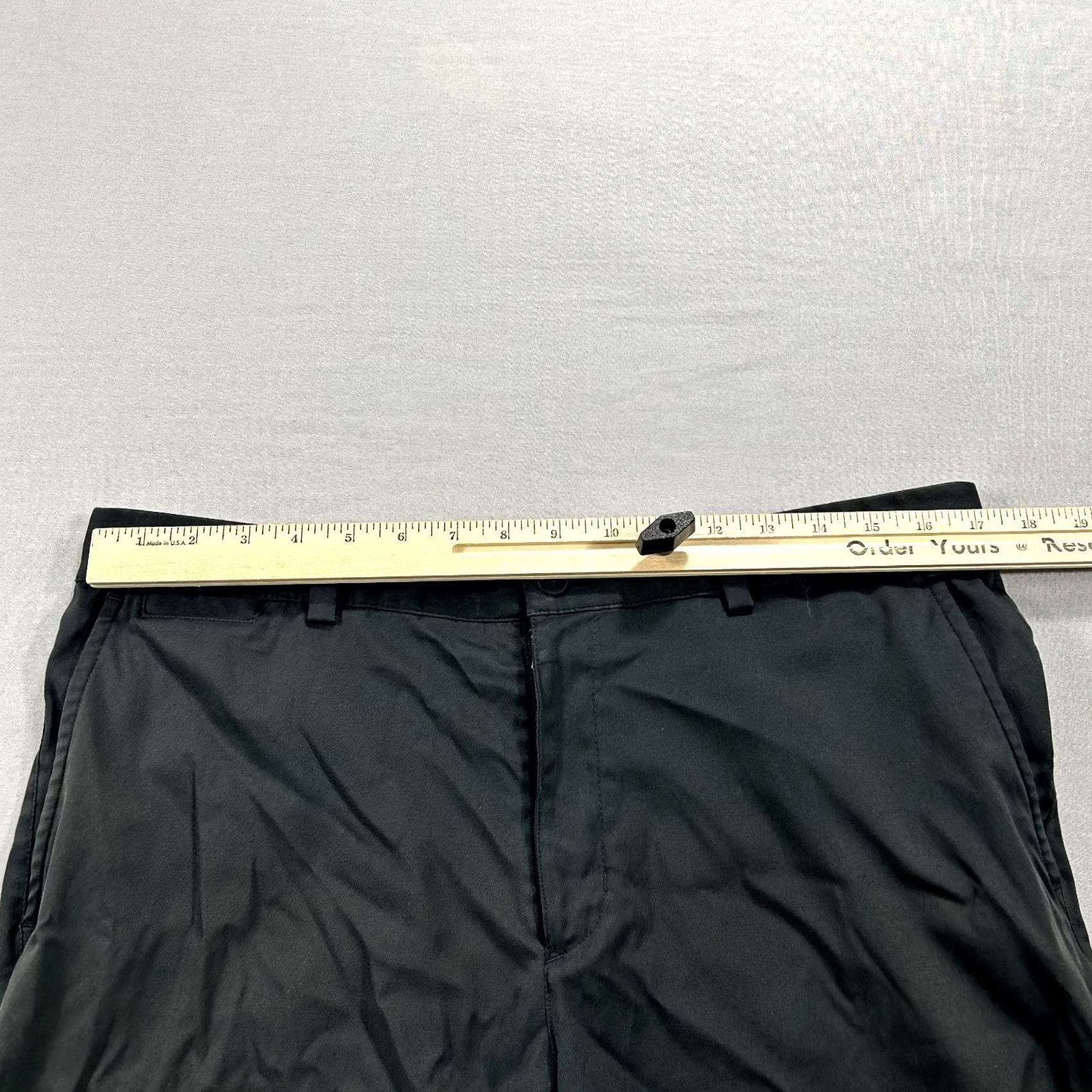 Nike Nike Mens Golf Chino Shorts Black Stretch Performance Lightweight 34 Size US 34 / EU 50 - 4 Thumbnail