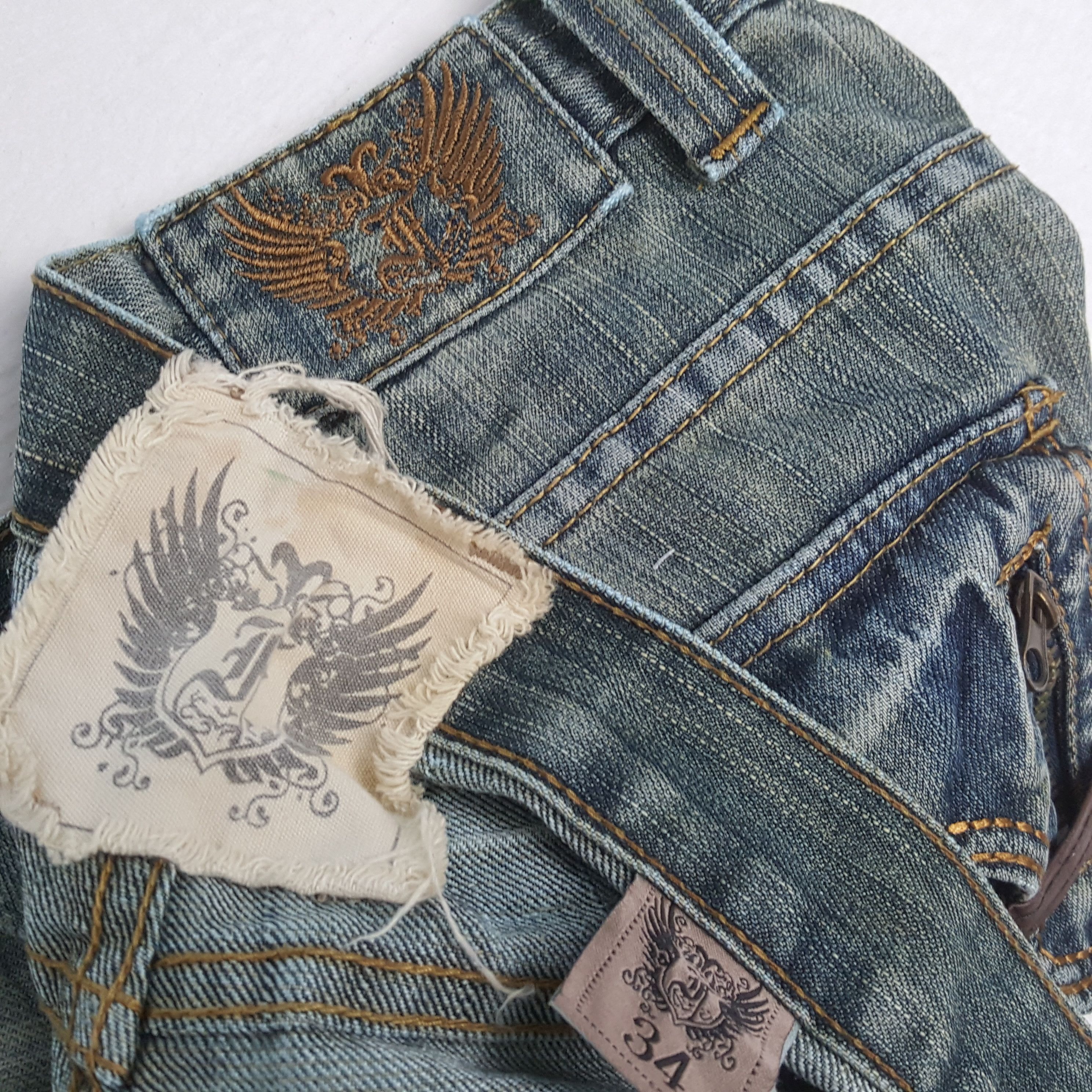 Vintage Rare Design Jeans Fashion Streetwear Style Size US 32 / EU 48 - 14 Thumbnail