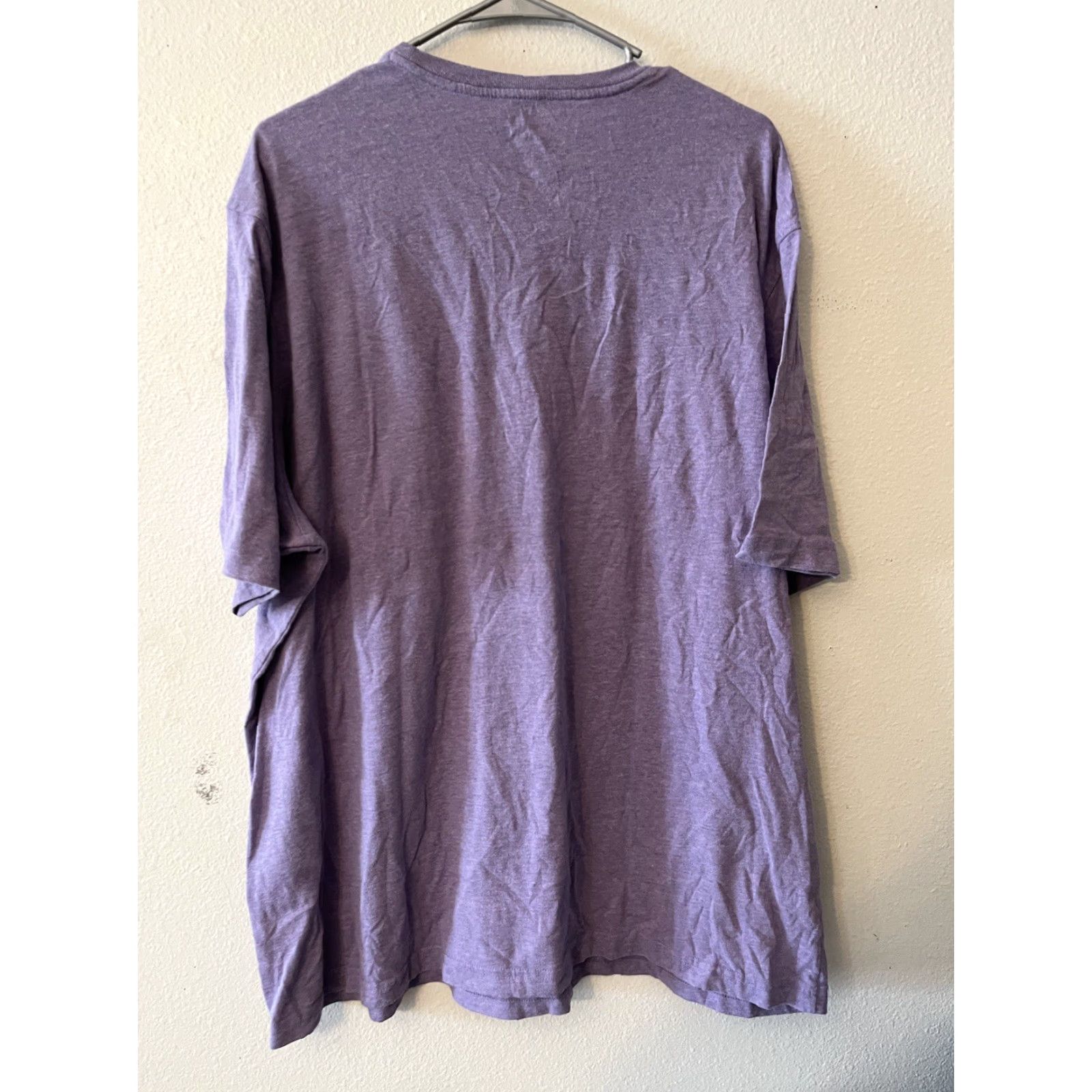 Croft & Barrow Croft & Barrow T-Shirt Men's - Shirt - XXL - Purple - Easy-Care - Cotton Blend - Short Sleeve - Round Neck - Casual - Solid - Colorful - Regular Fit Size US XXL / EU 58 / 5 - 3 Thumbnail